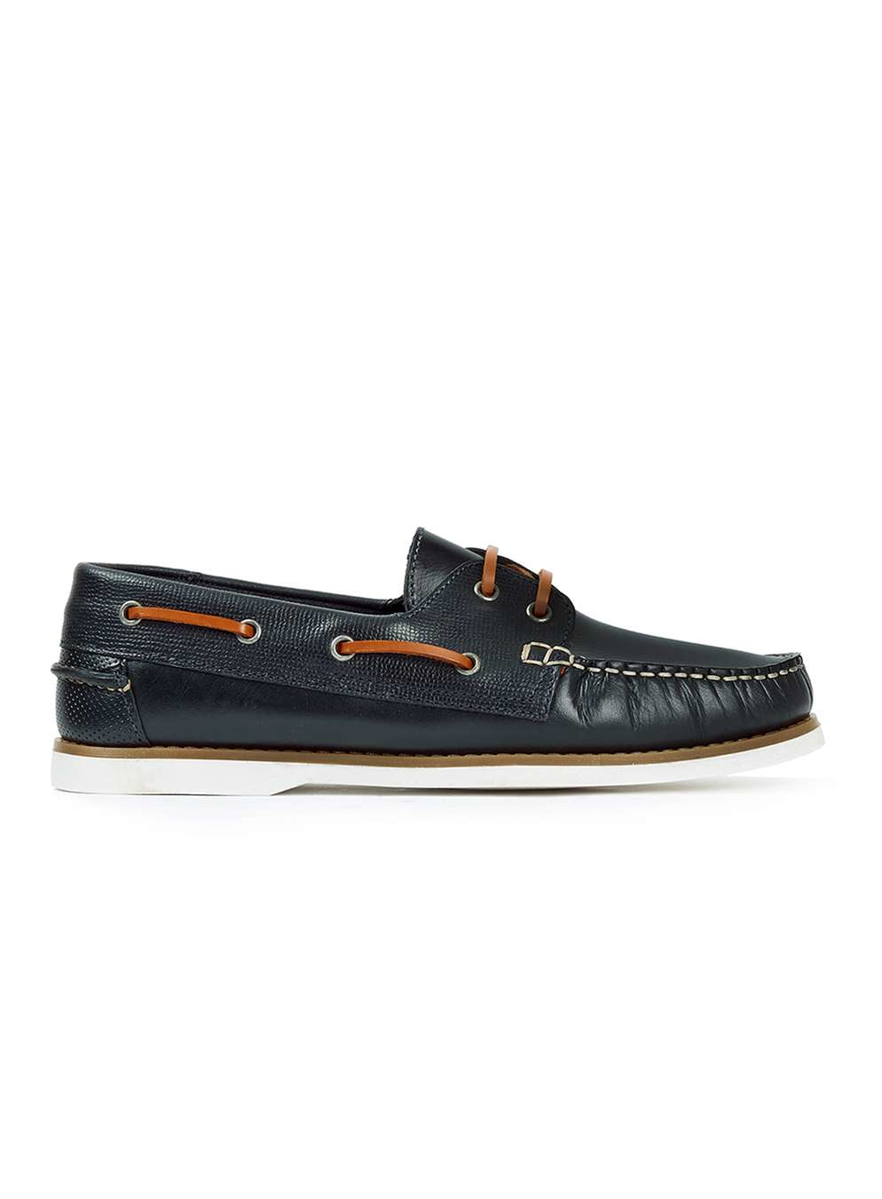 blue boat shoes zara topman navy leather boat shoes in blue for men lyst blue boat shoes zara topman navy leather boat shoes in blue for men lyst