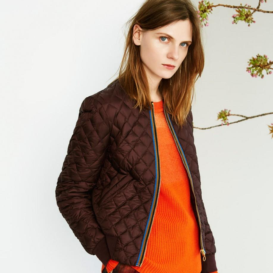 Paul Smith Quilted Bomber Jacket In Purple Lyst Gallery. Women's Quilted Jackets - Paul Smith Quilted Bomber Jacket In Purple Lyst