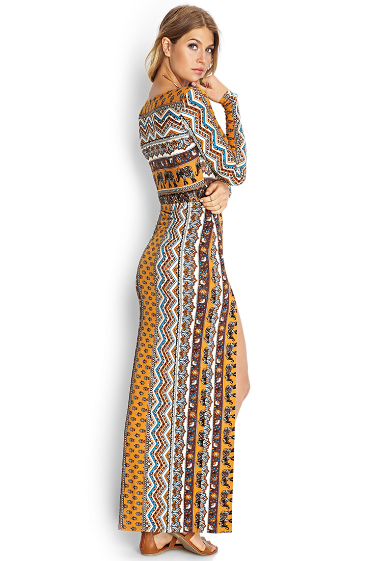 forever 21 brown dress