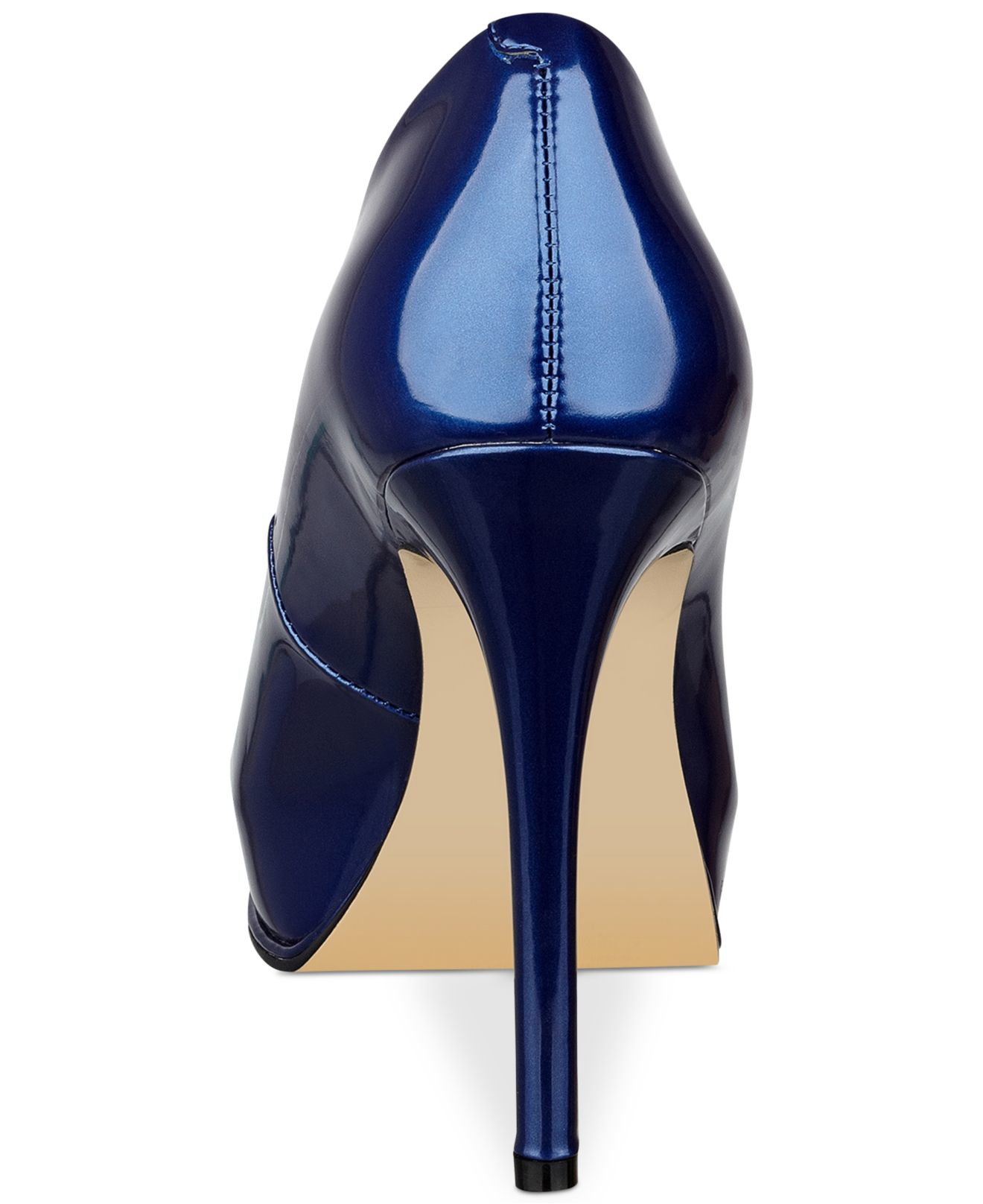 guess women's honora peep toe platform pumps