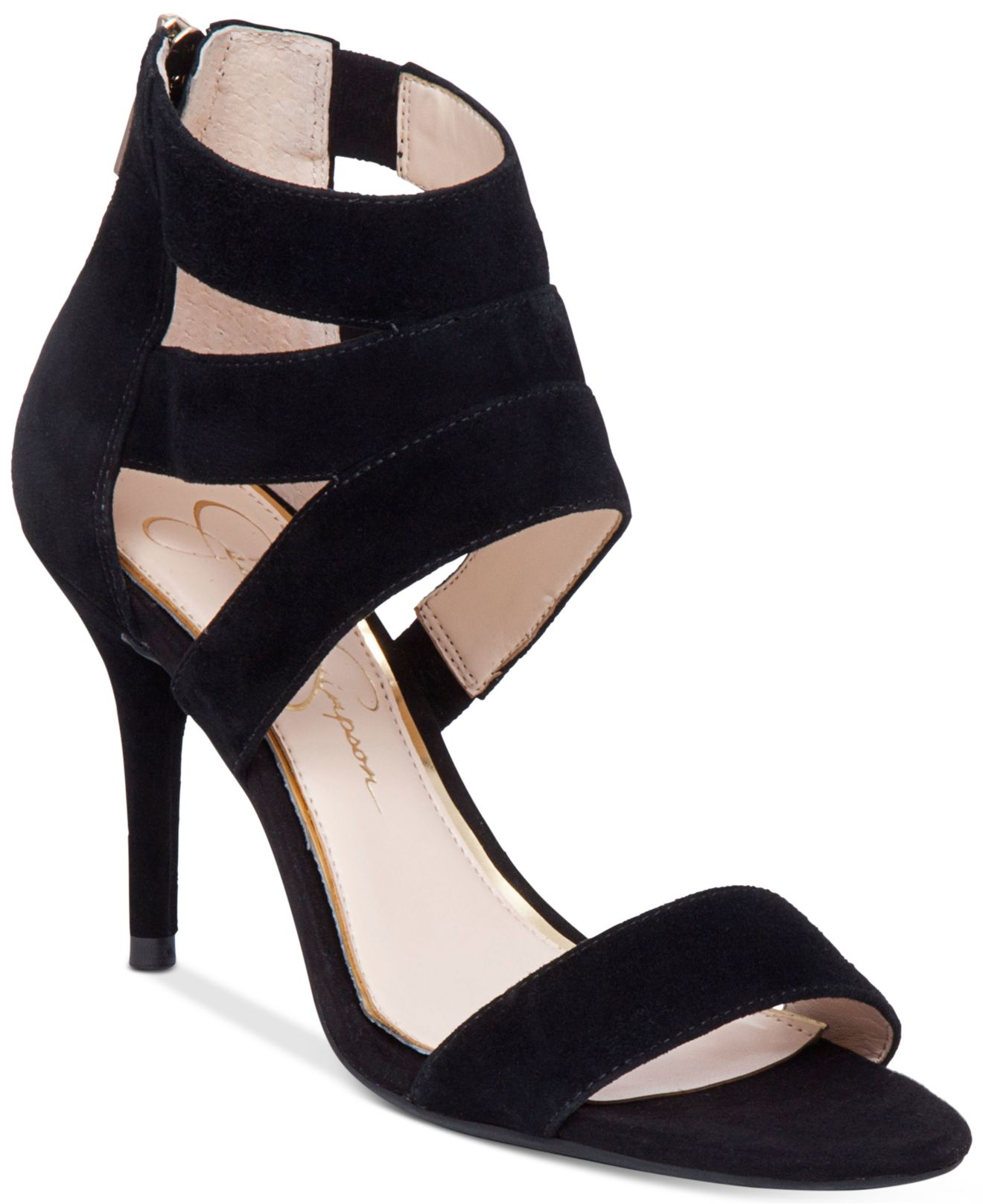 Lyst - Jessica Simpson Marlen Dress Sandals in Black