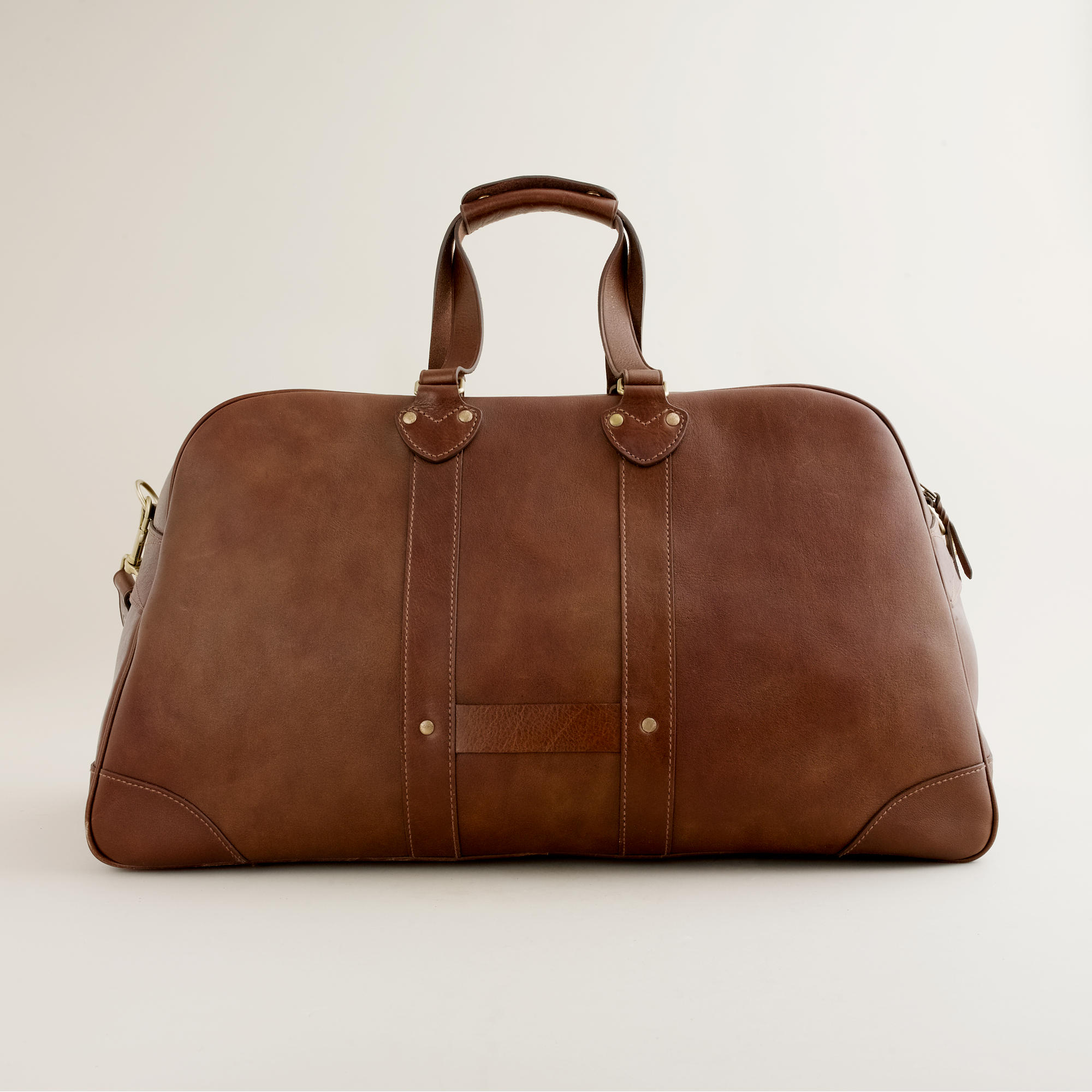 J.Crew Montague Leather Weekender Bag in Brown for Men | Lyst