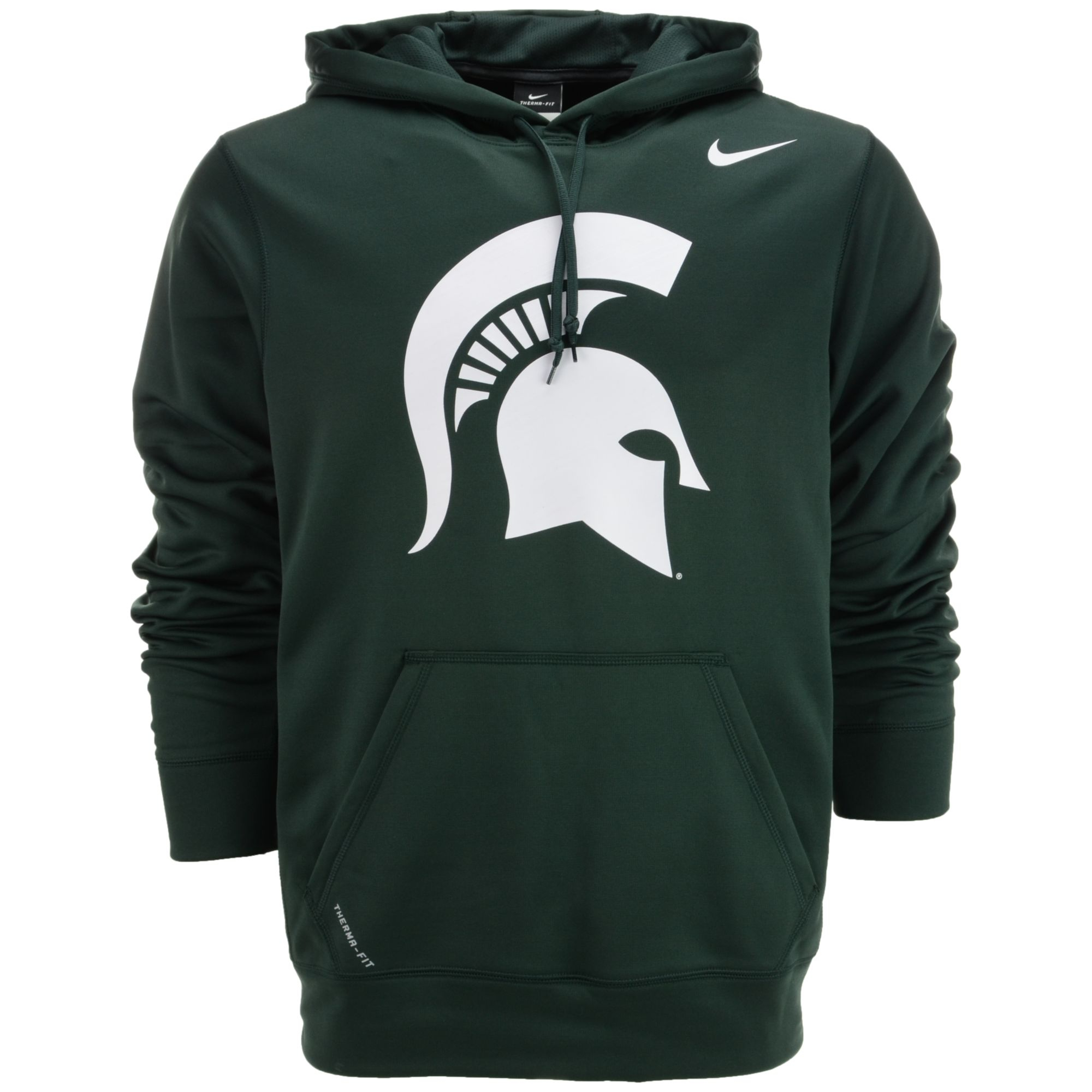 Nike Men'S Michigan State Spartans Warp Performance Hoodie in Green for ...