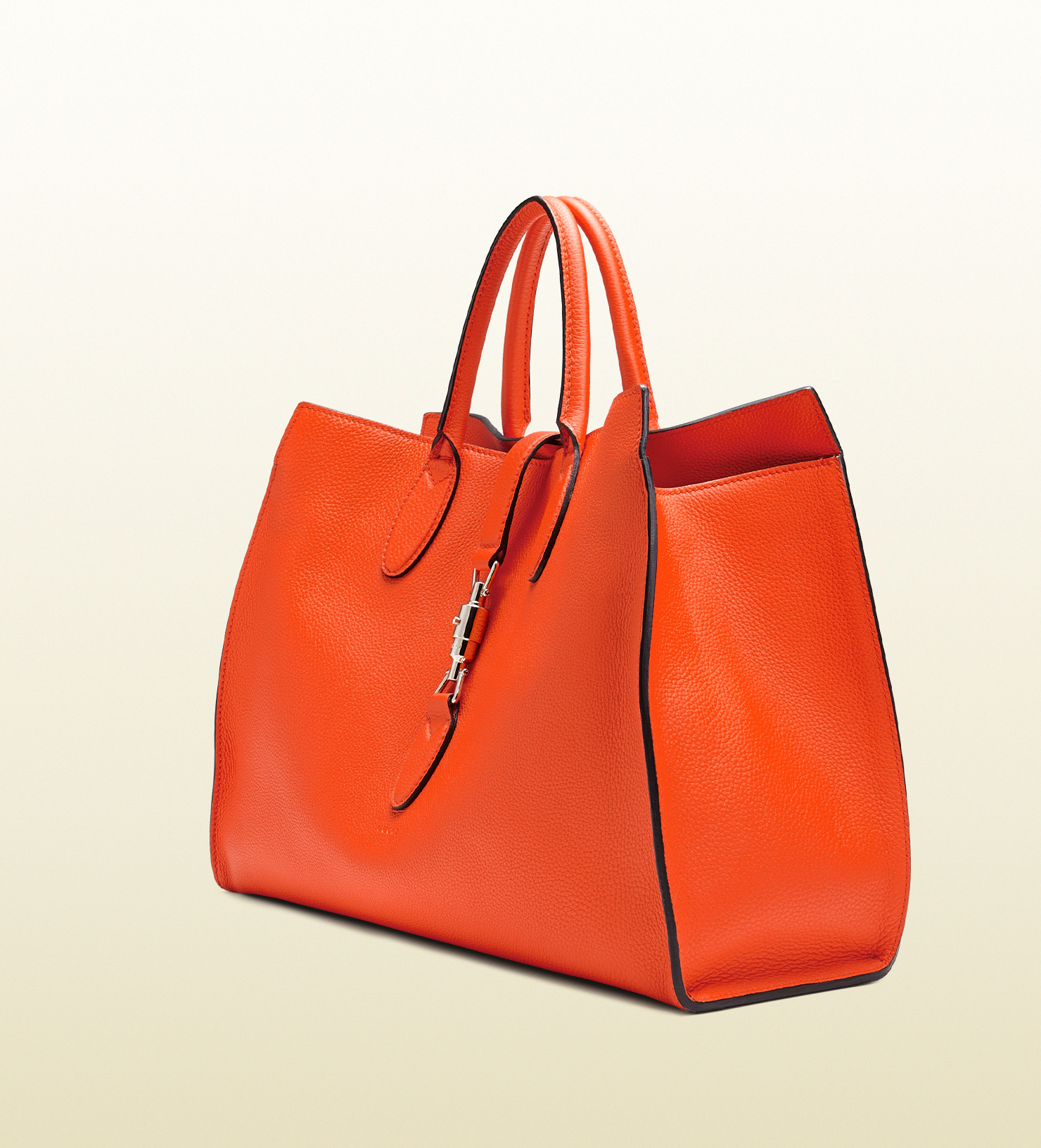 gucci orange tote bolsa