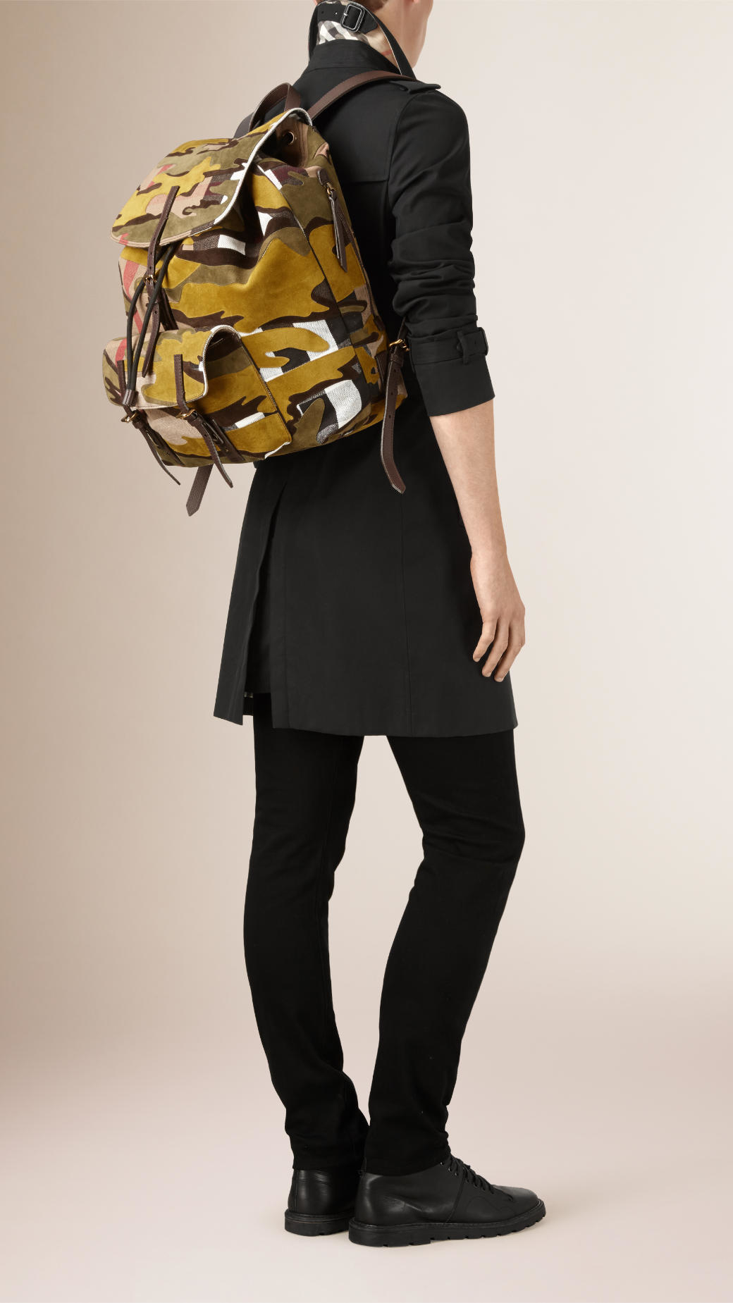 burberry camo bag