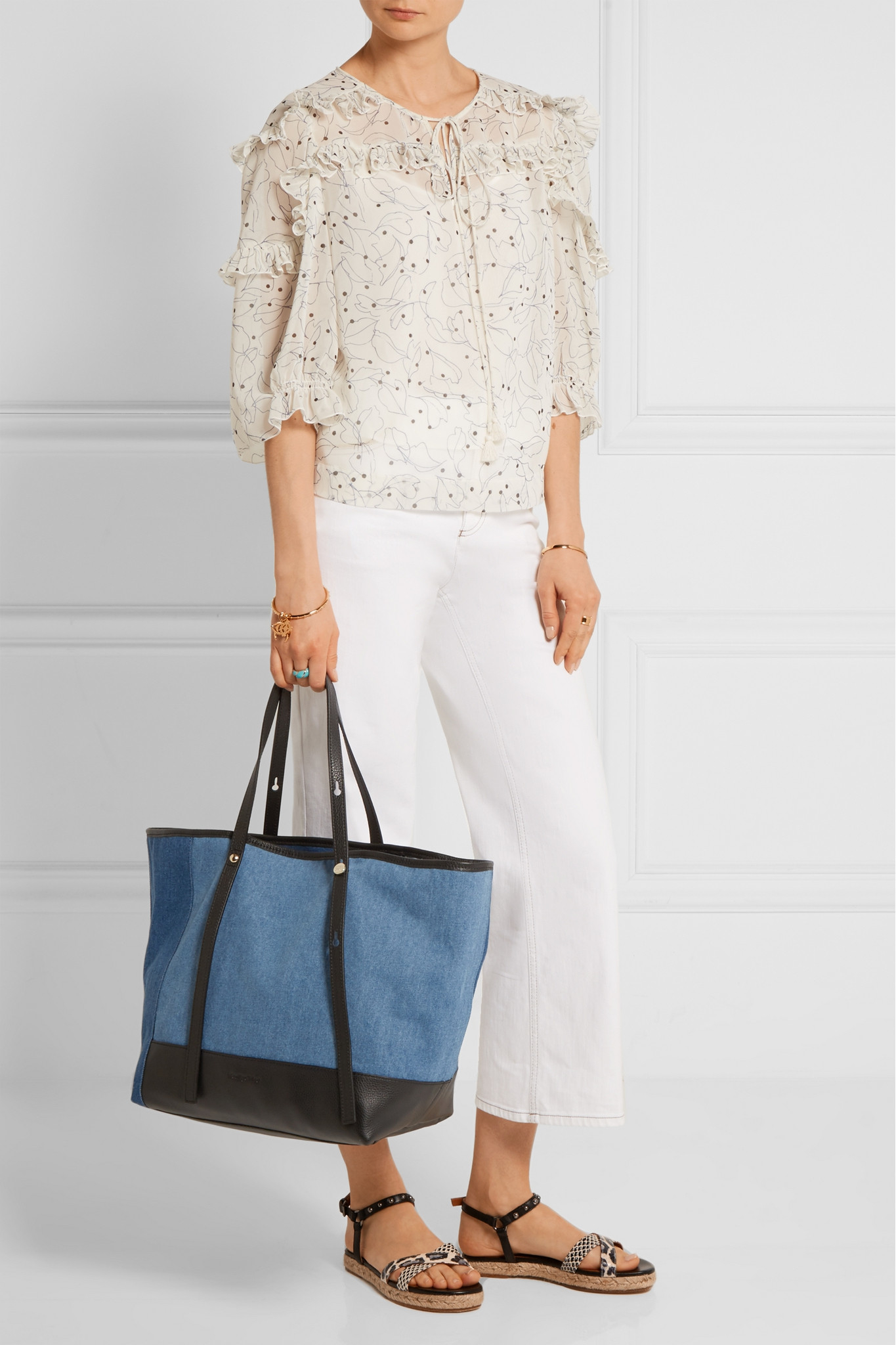 see by chloe denim tote