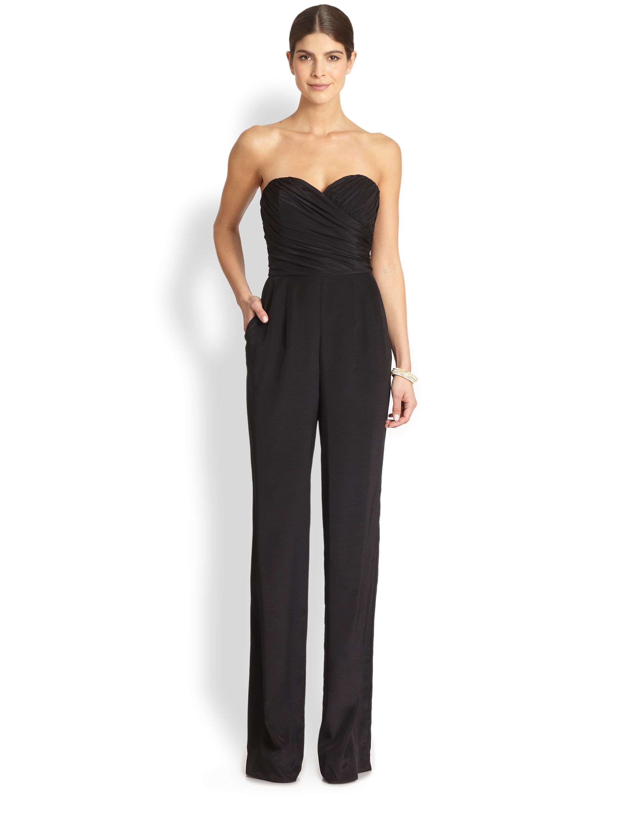 jay godfrey black jumpsuit