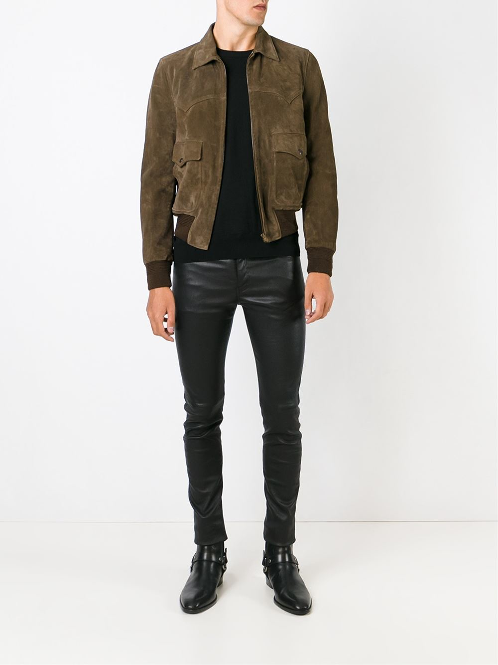 saint laurent western jacket