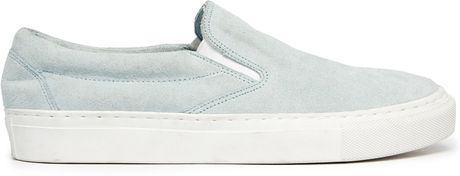 Won Hundred Willow Grey Slip On Shoes in Blue (612orchidbloom) | Lyst