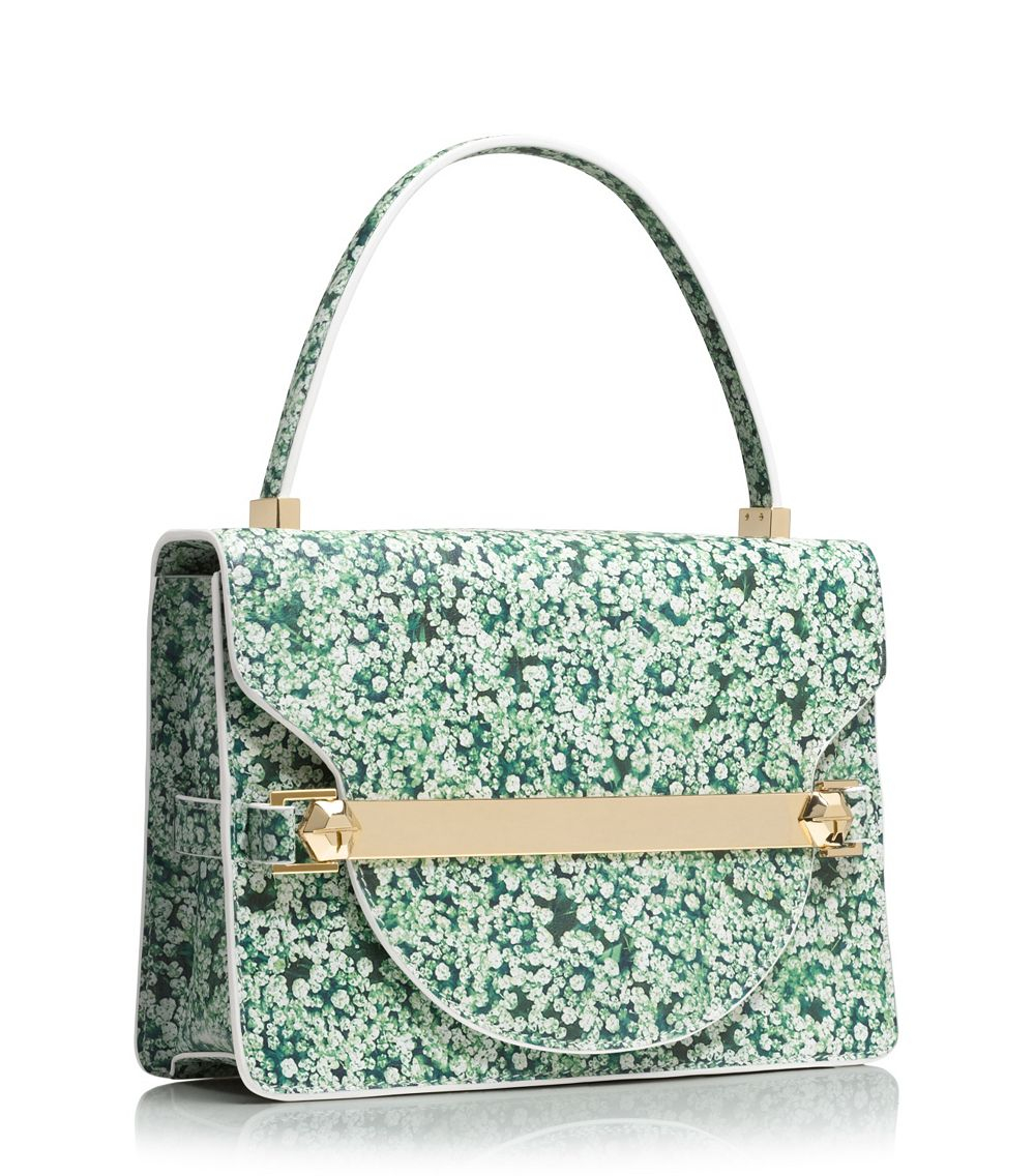 Tory Burch Marquis Shoulder Bag in Green Lyst