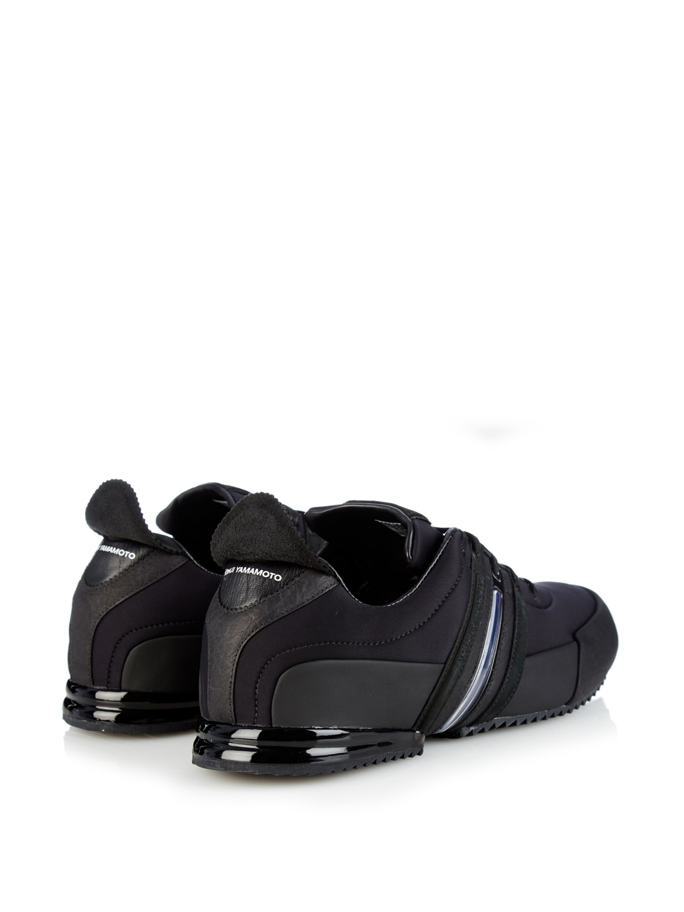 y3 sprint trainers black purple