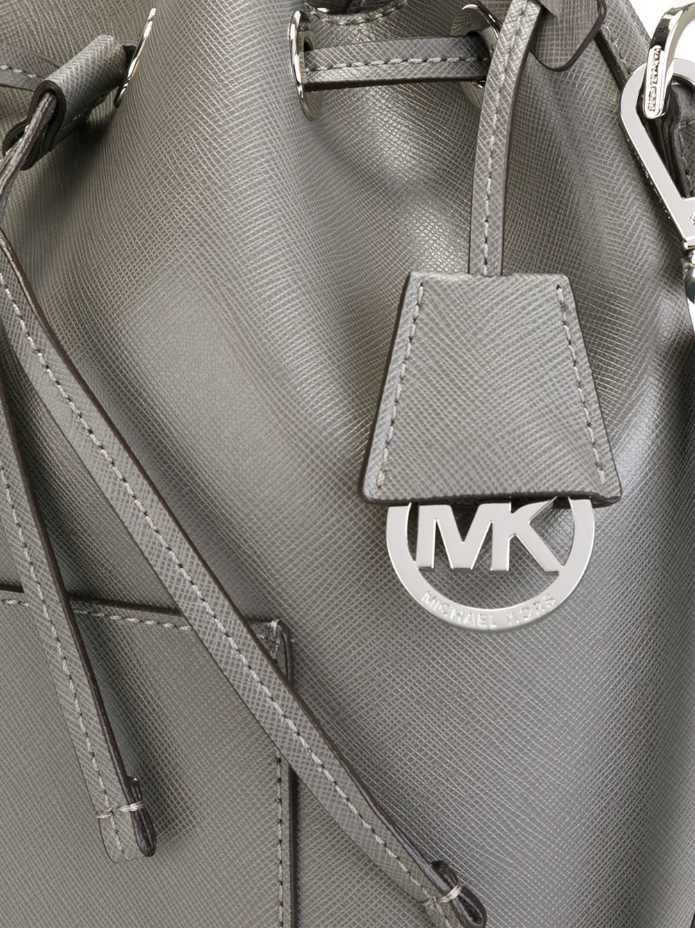 Michael Michael Kors Greenwich Medium Saffiano Leather Bucket Bag