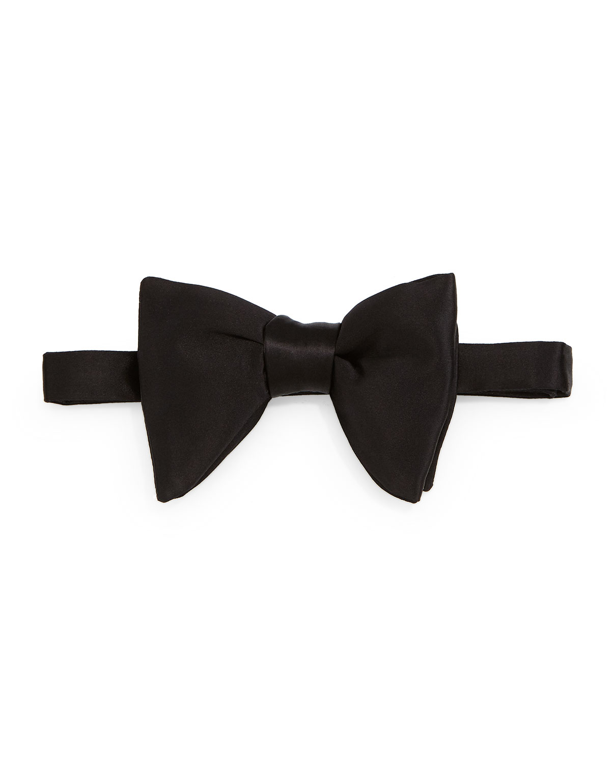 Tom ford black satin bow tie #7