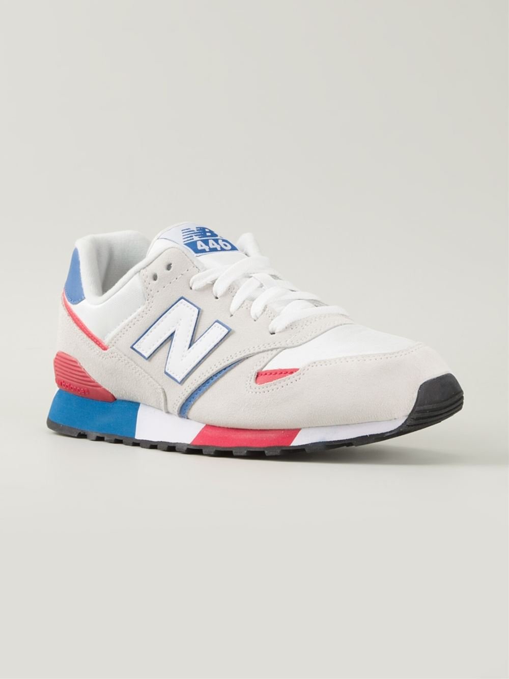 New Balance Retro Running 446 Sneakers in White for Men - Lyst