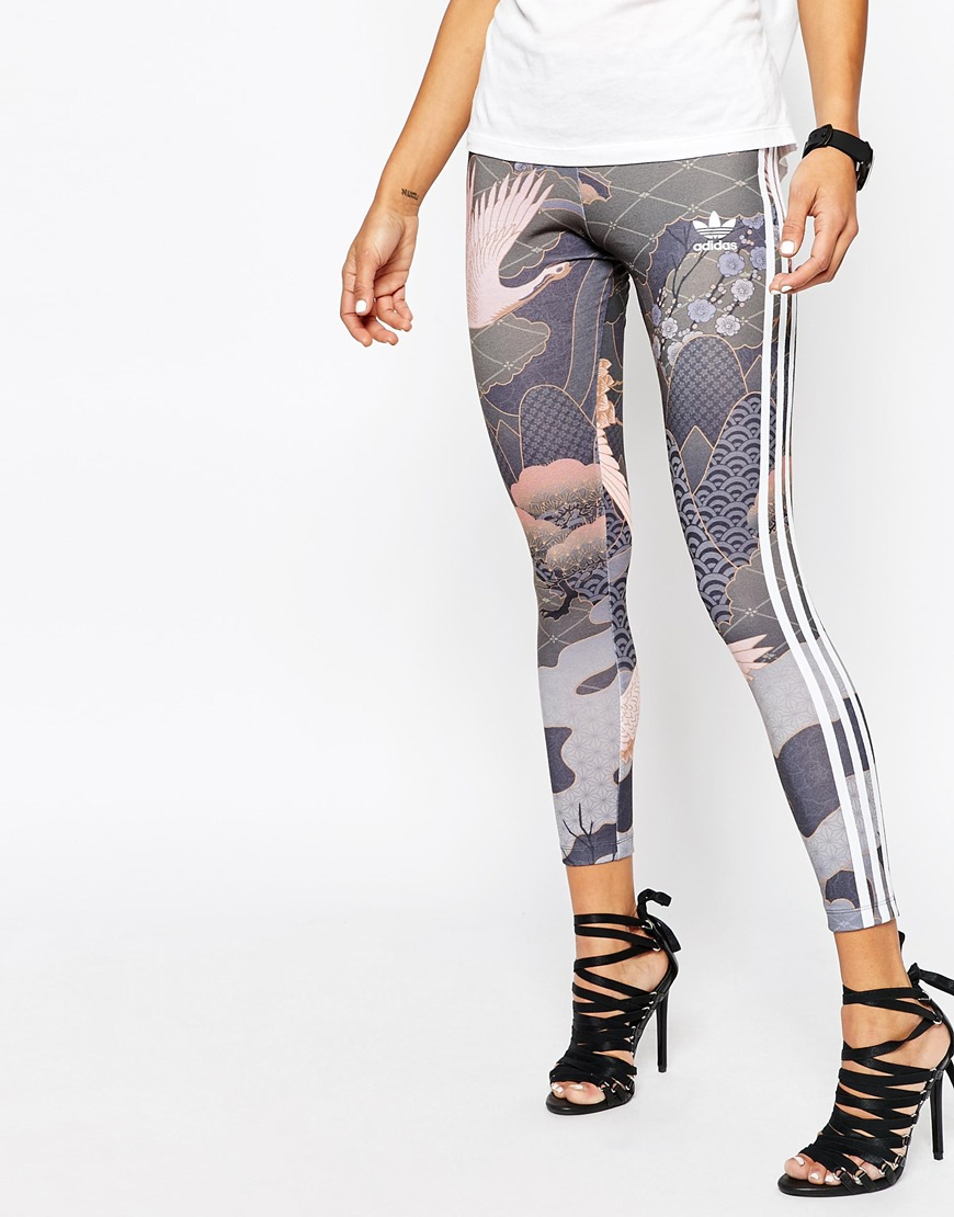 adidas Originals Originals Rita Ora 3 Stripe Leggings | Lyst