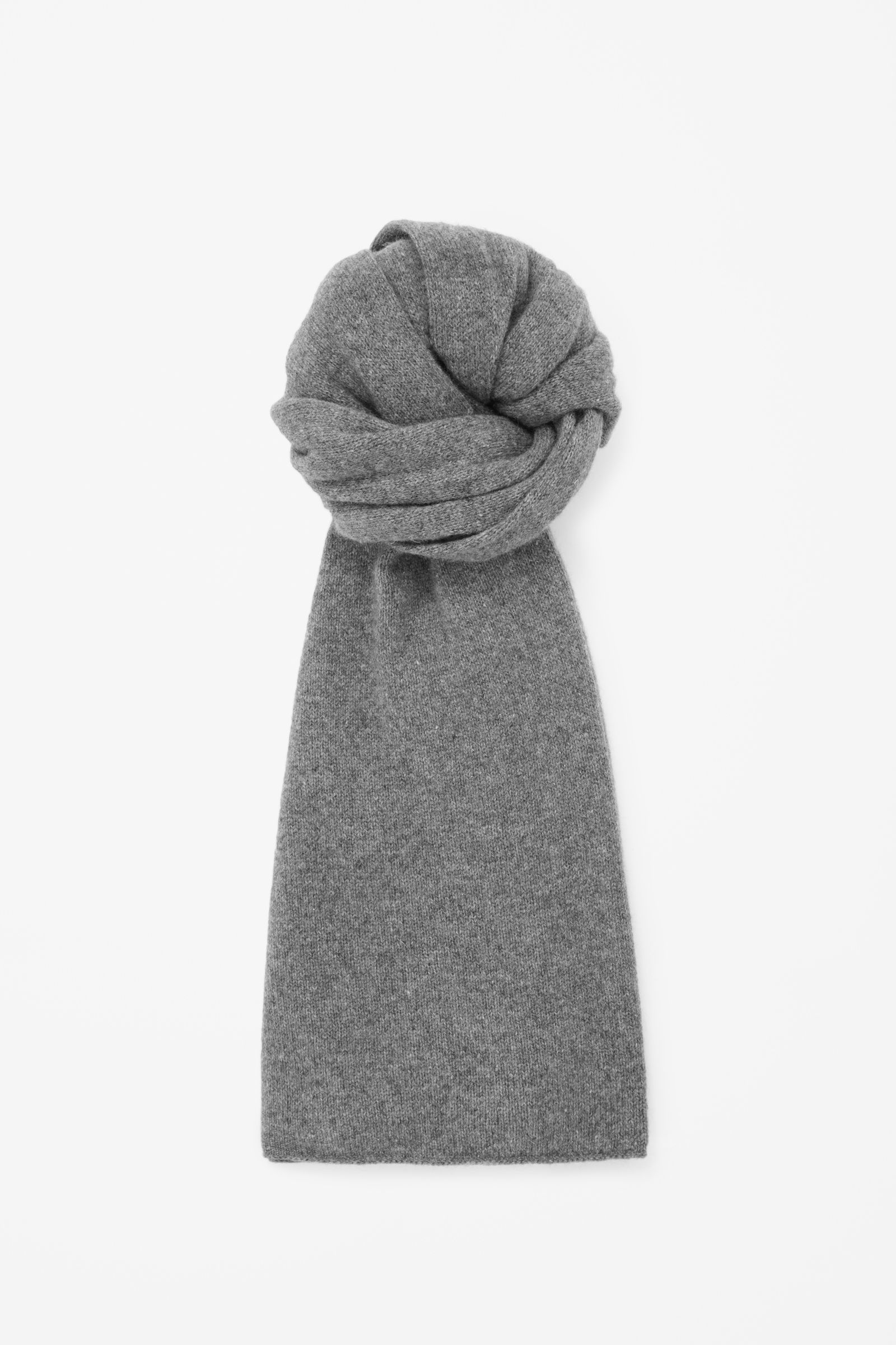 Cos Cashmere Scarf in Gray (Grey) Lyst