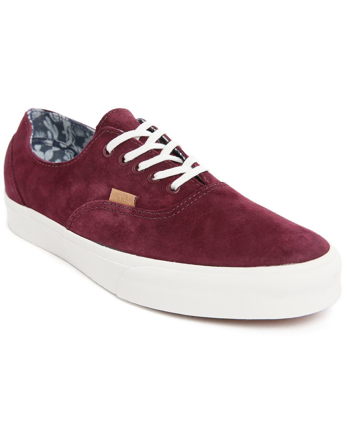 Vans Era Decon Ca Burgundy Suede Sneakers in Purple for Men Lyst