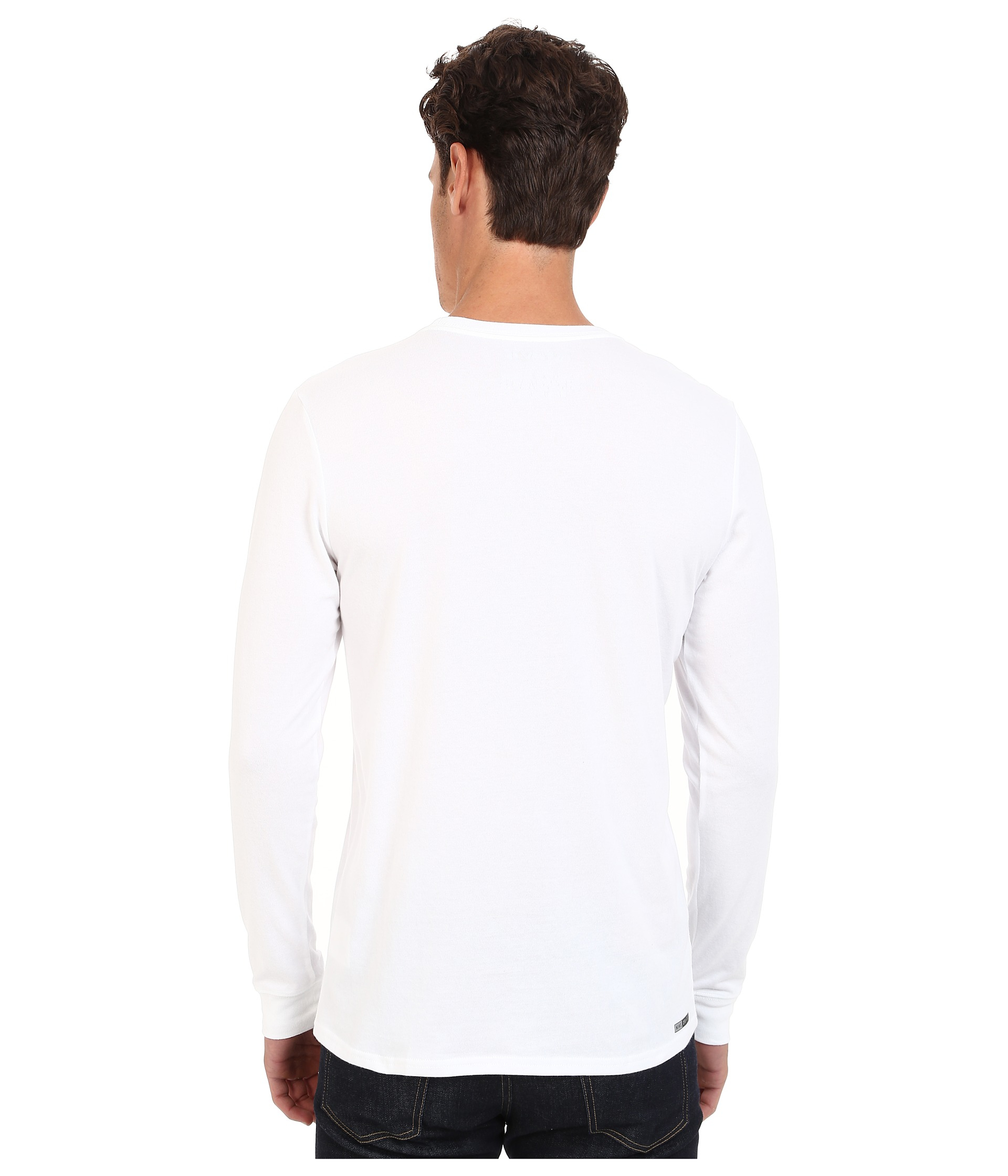 dri fit long sleeve white