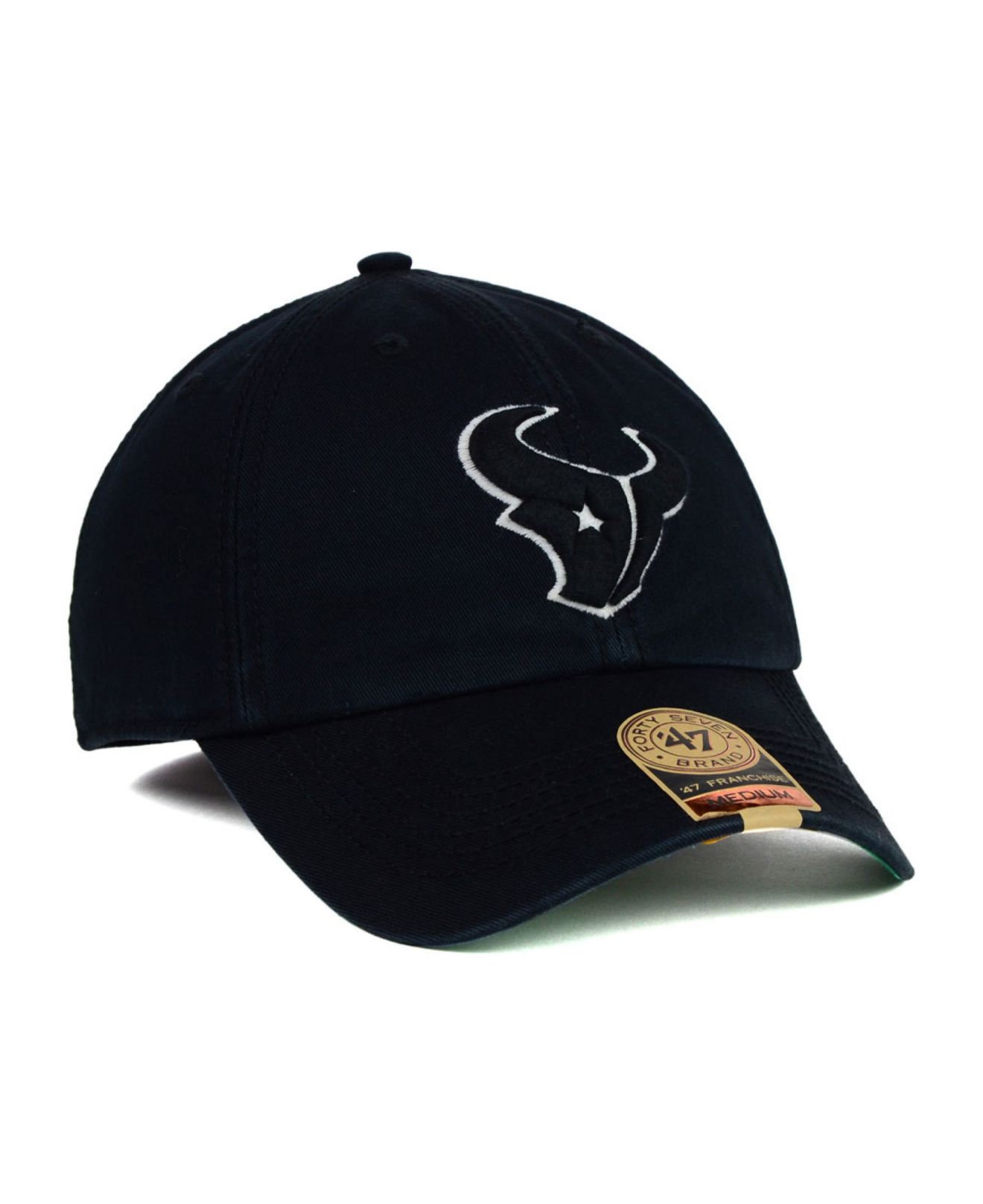 black texans hat