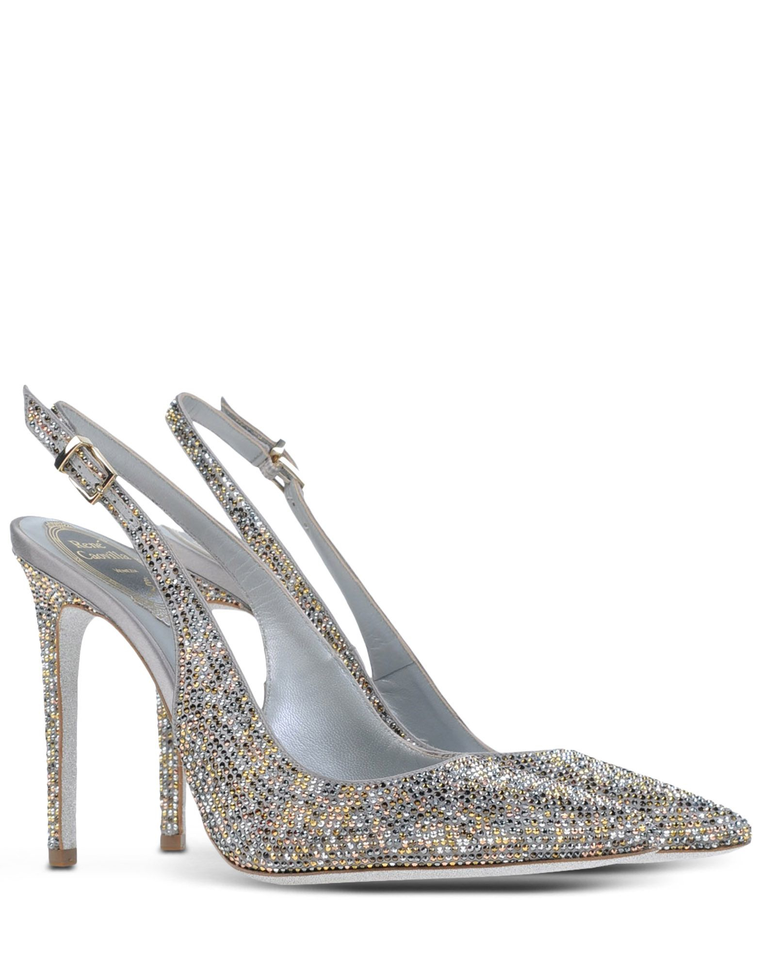 grey sling backs