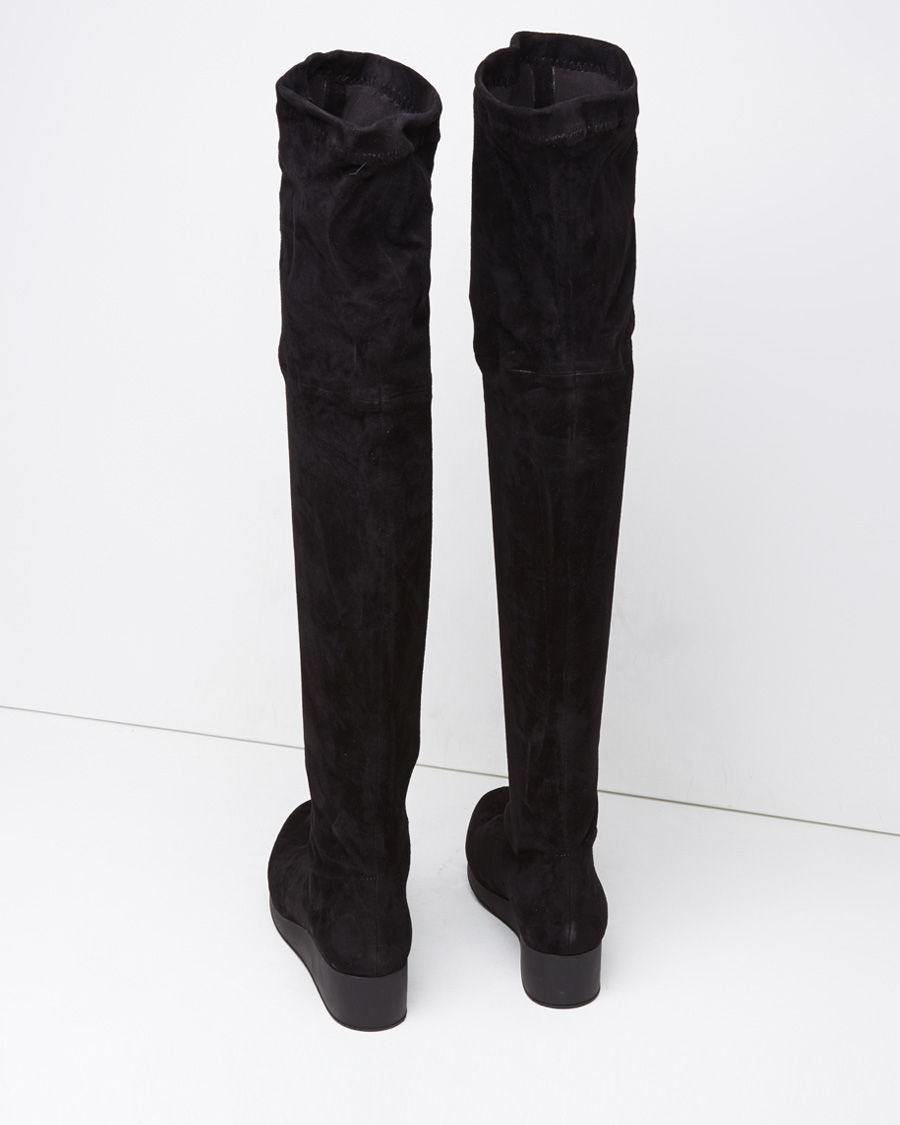 robert clergerie over the knee boots