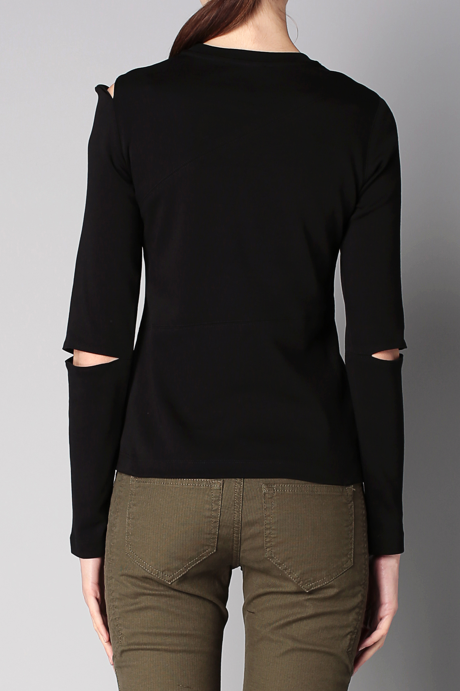 Diesel Long Sleeve Top in Black for Men | Lyst