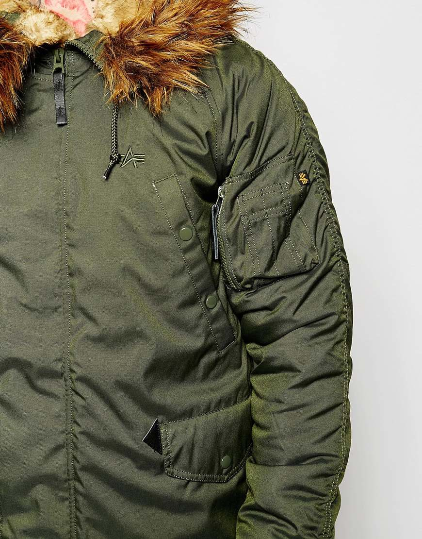 alpha industries explorer dark green
