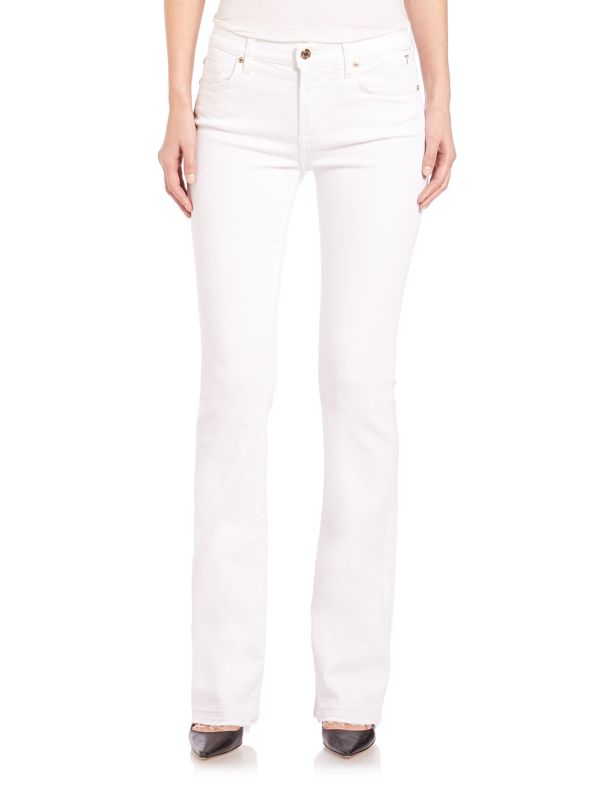 7 for all mankind tailorless bootcut