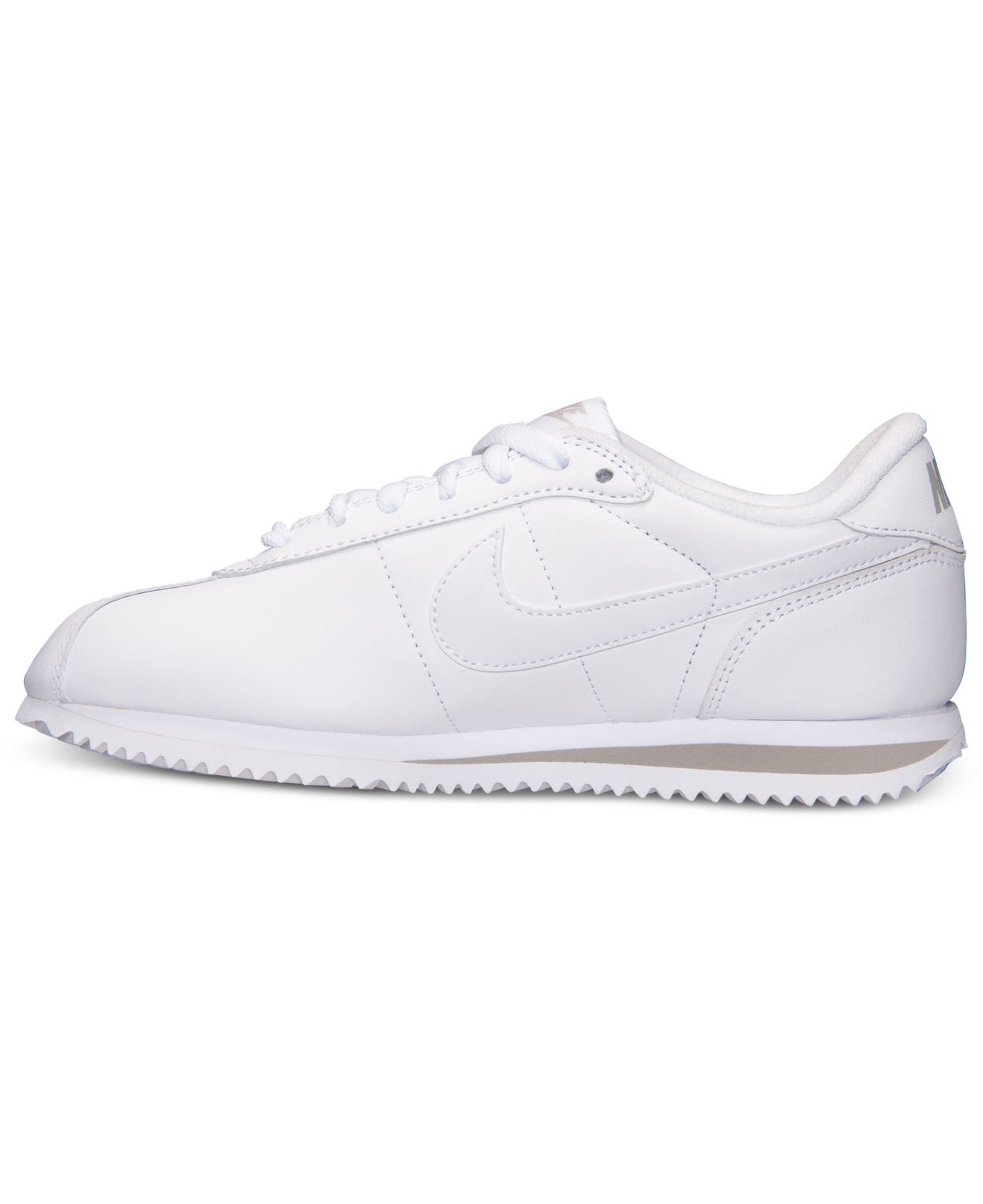 Nike Women's Cortez Basic Leather Casual Sneakers From Finish Line in ...