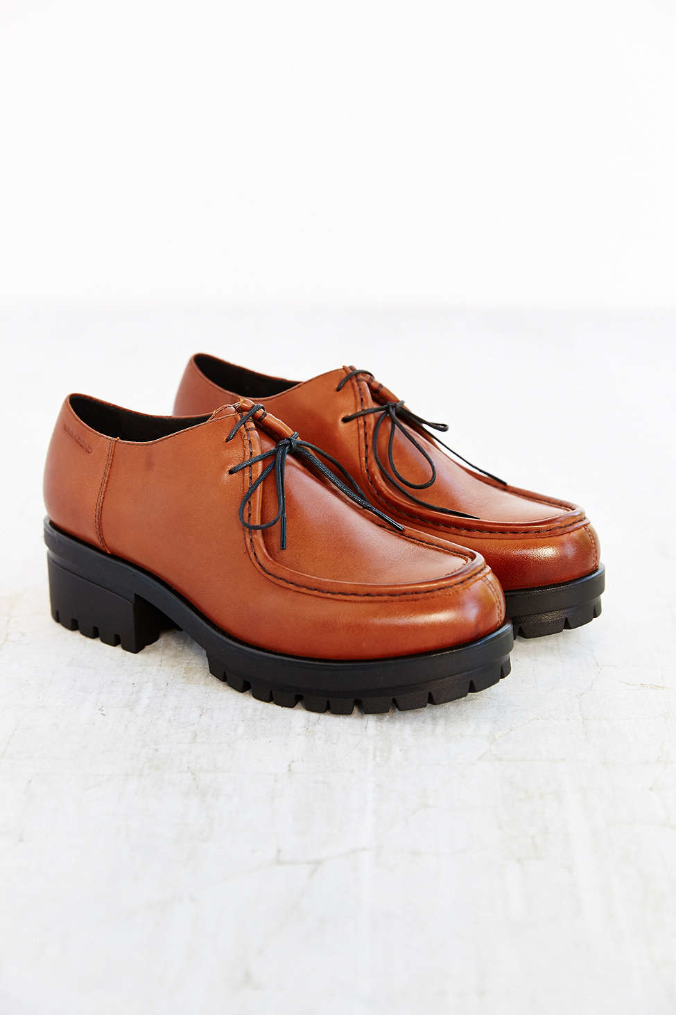 Vagabond Shoemakers Kayla Leather Oxford in Brown | Lyst