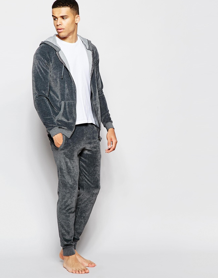 asos velour tracksuit