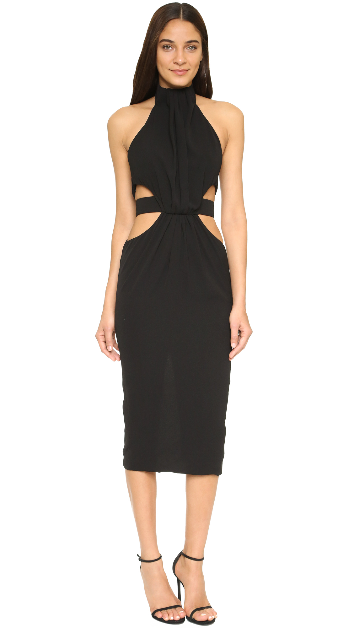 Misha collection Cici Dress in Black  Lyst