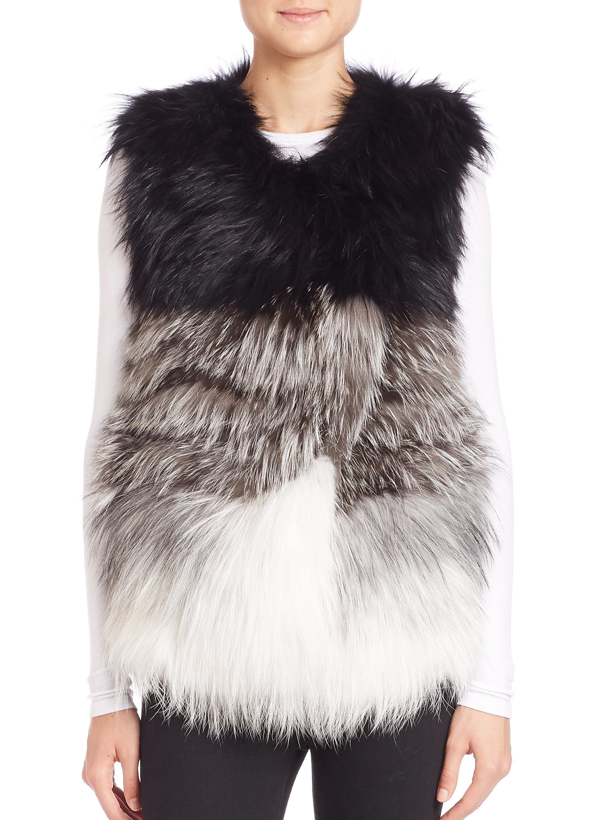 Yves Salomon Fox Fur Coat Hotsell, 55% OFF | ilikepinga.com