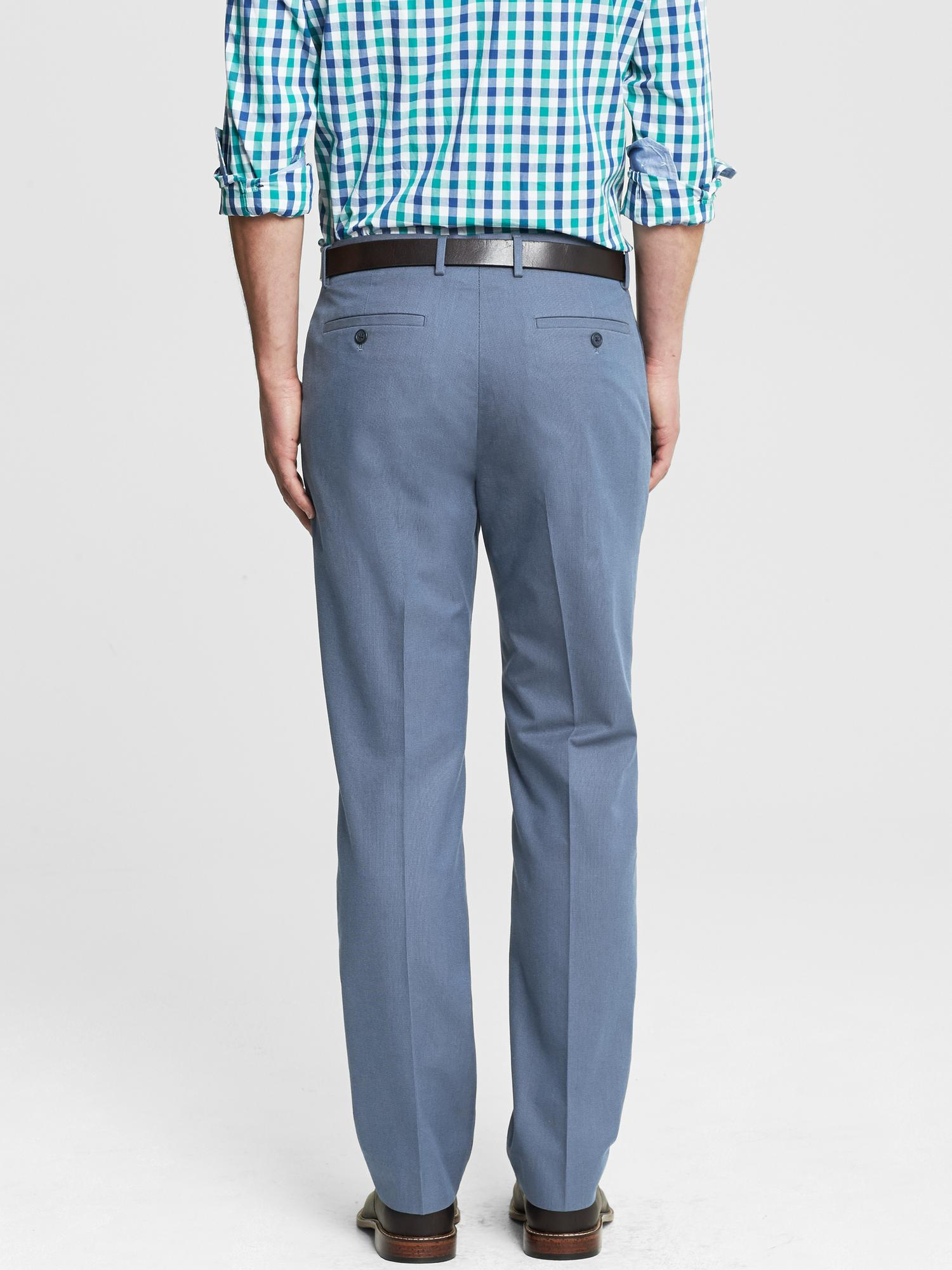 Banana republic non iron tailored slim fit pants clearance
