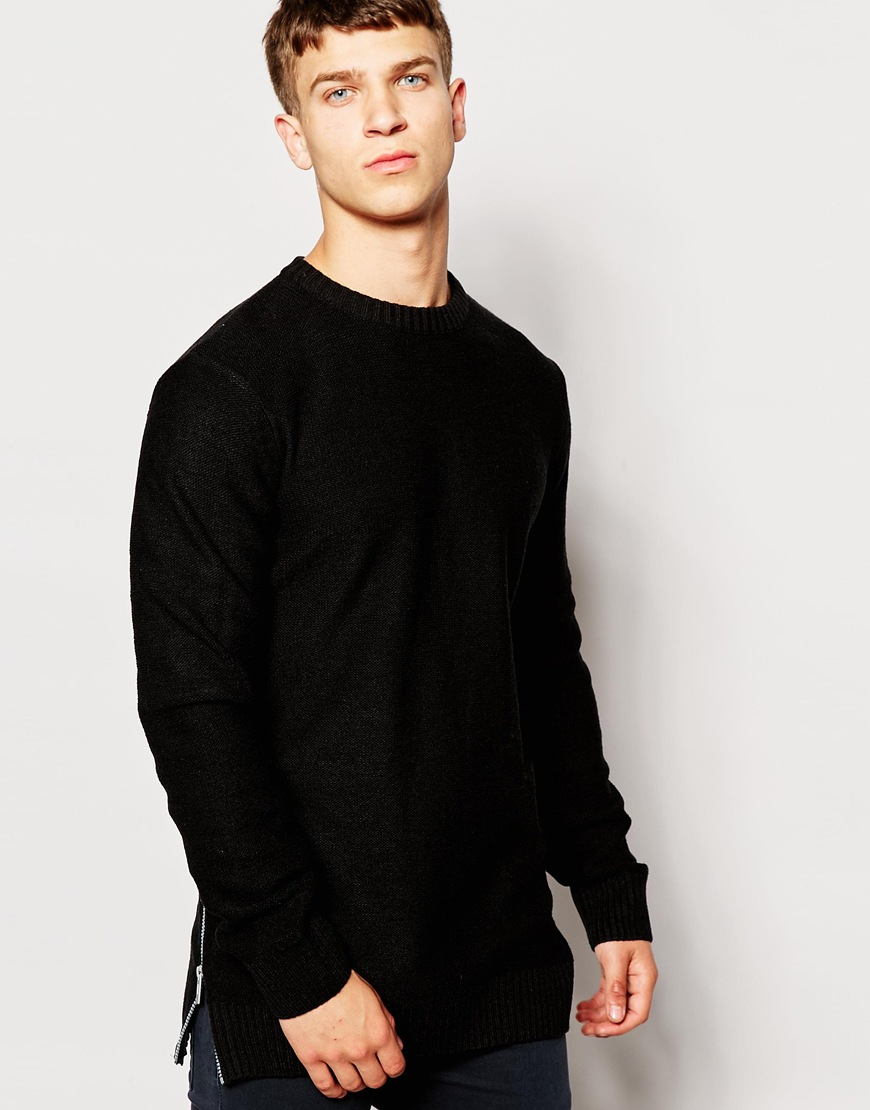 side zip jumper