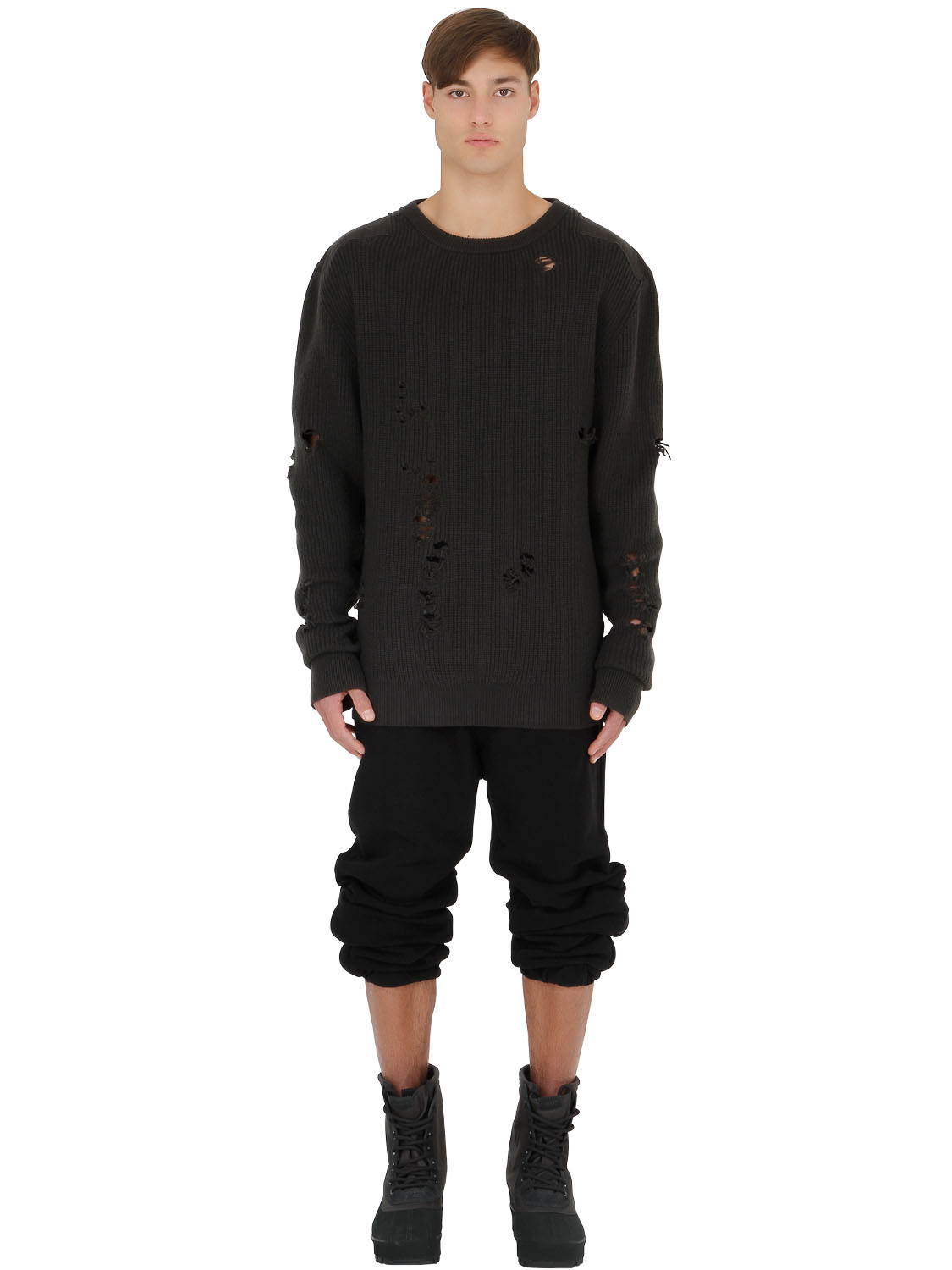 yeezy destroyed sweater