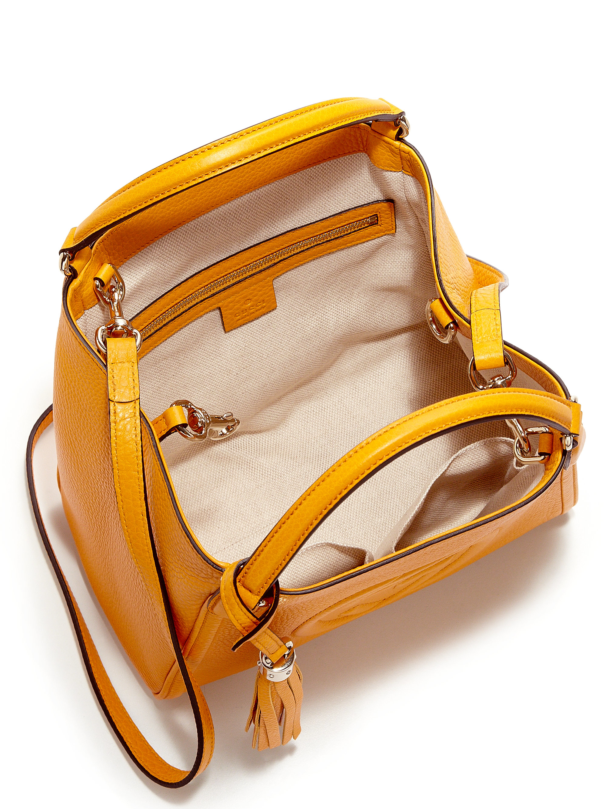 mustard gucci bag