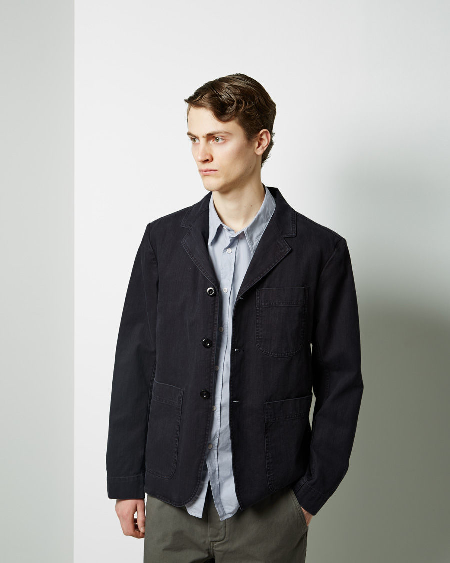 Lyst - Mhl By Margaret Howell Staff Jacket in Blue for Men
