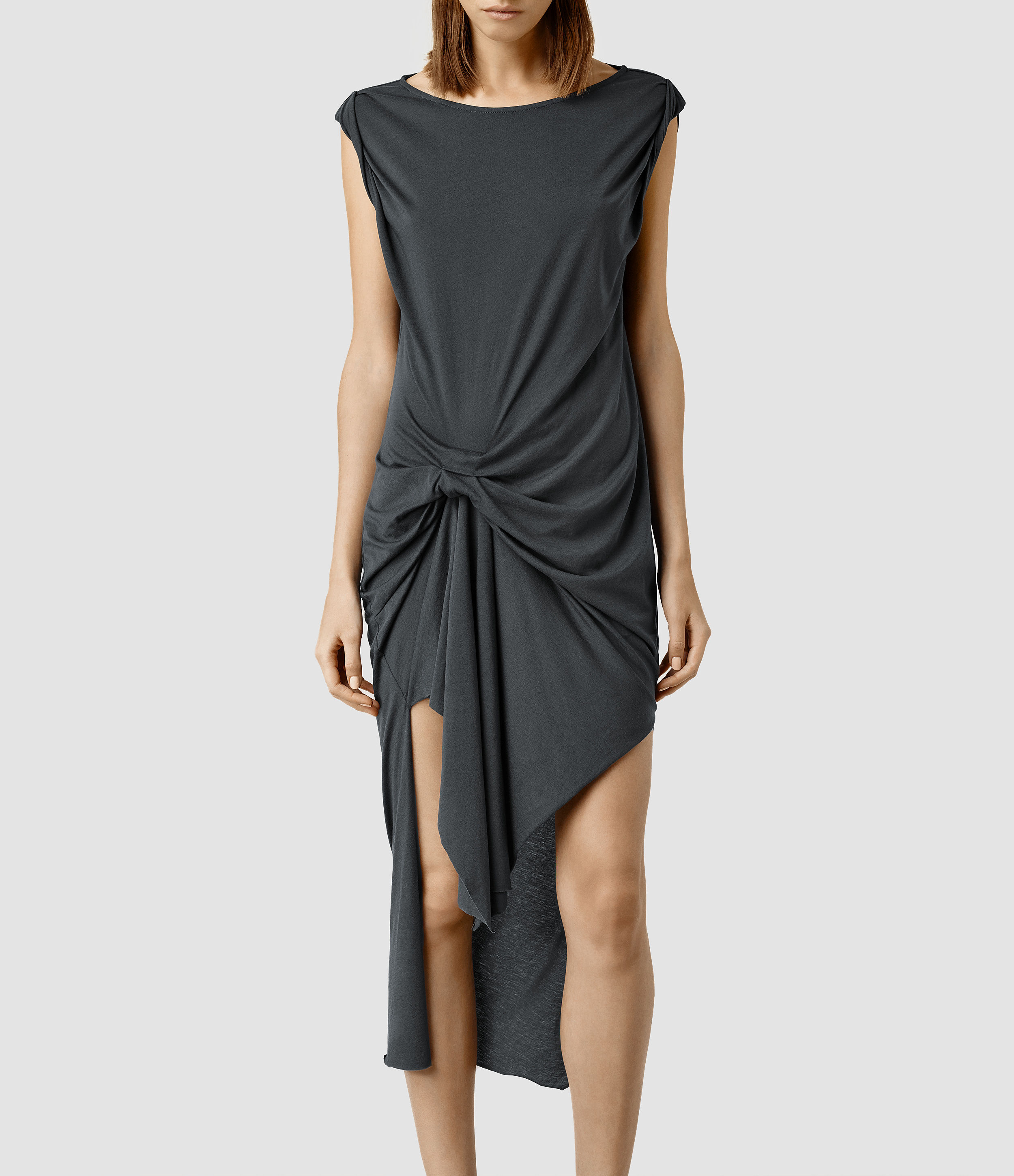 all saints jersey dress