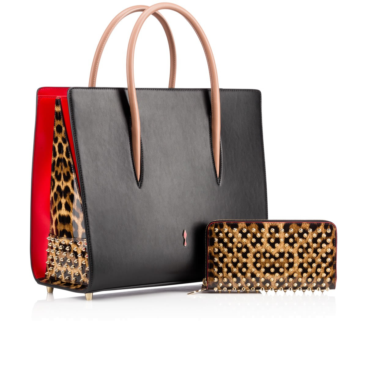 Christian louboutin Paloma Large Tote Bag in Black | Lyst