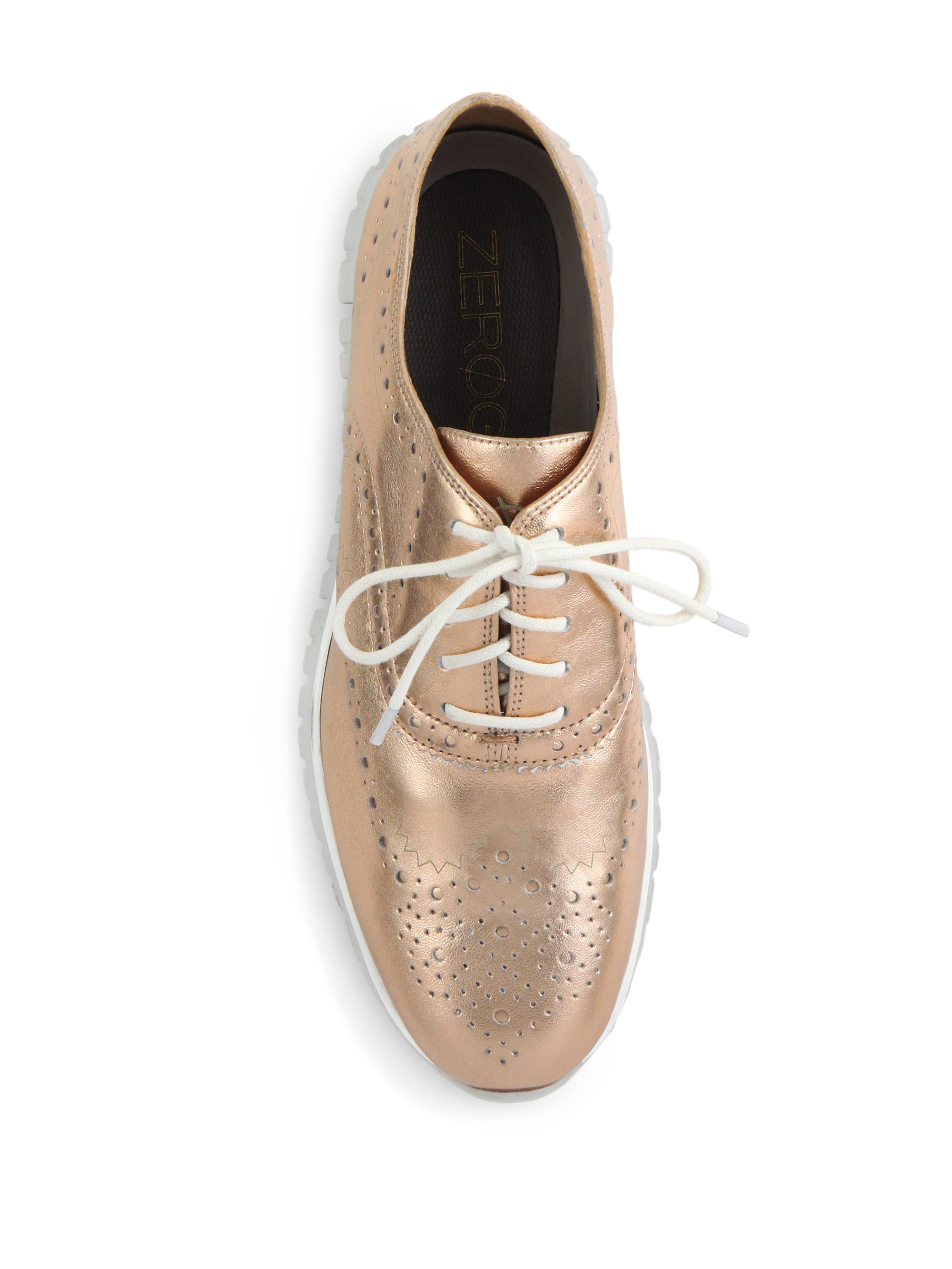 cole haan zerogrand rose gold