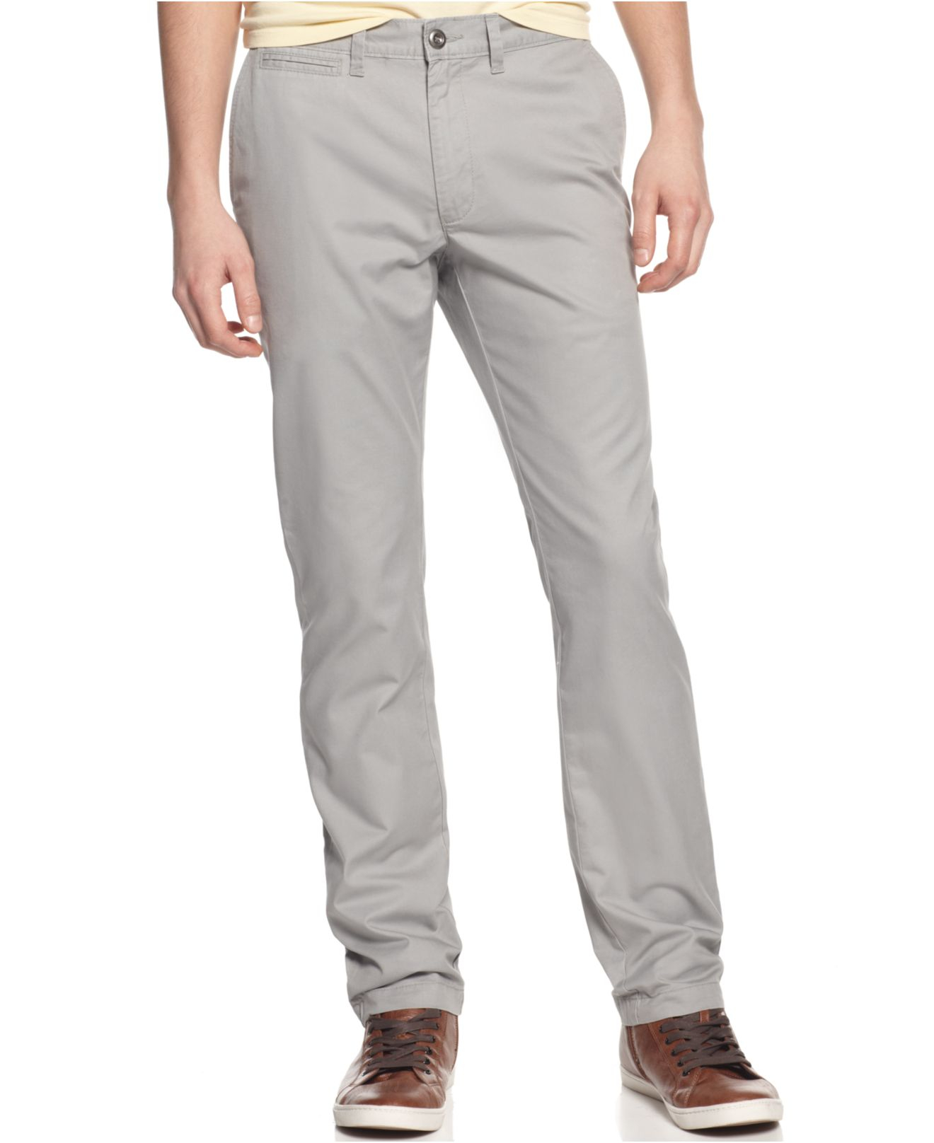 Lyst - American Rag Pants, Chino Pants in Gray for Men