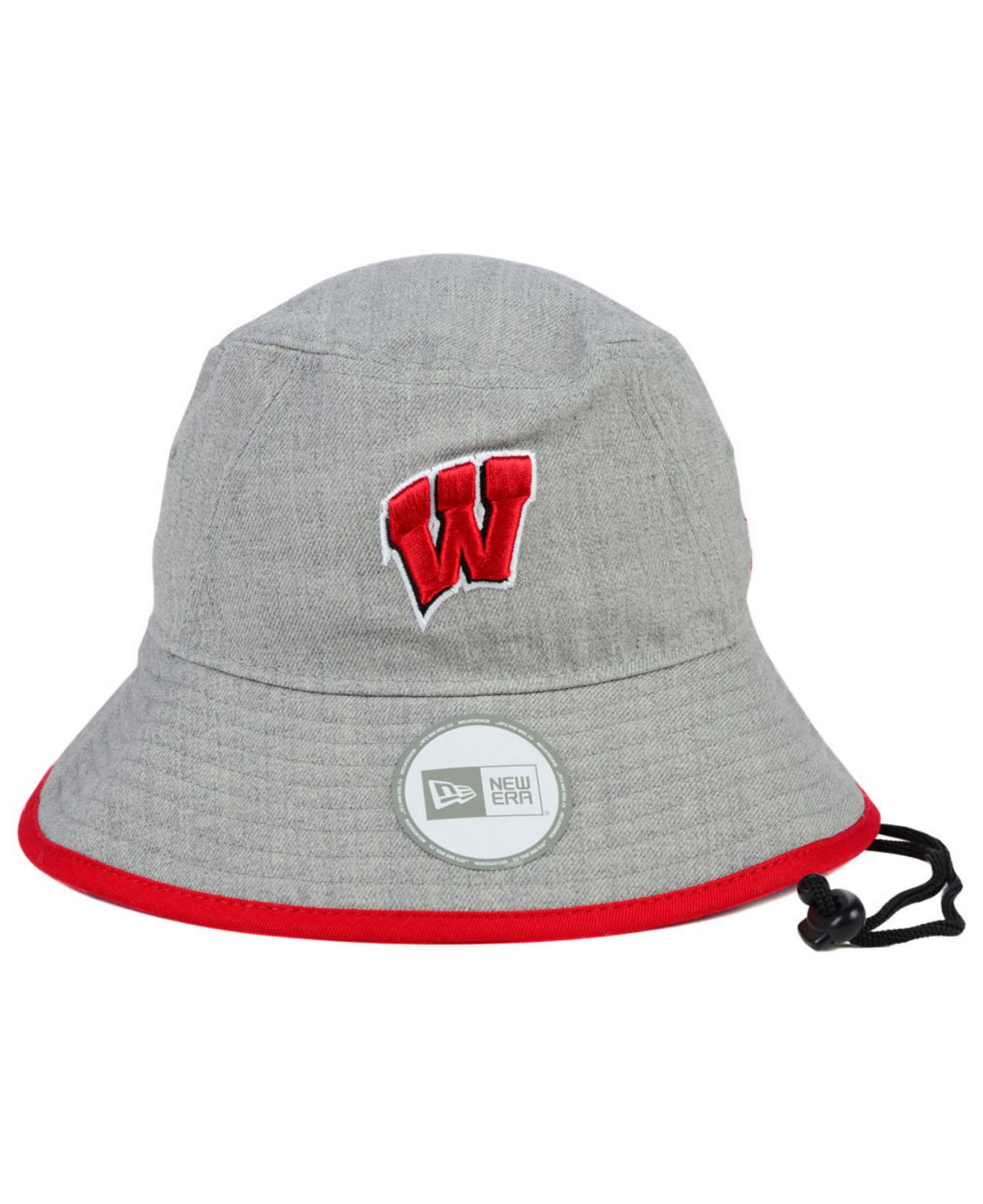 wisconsin badgers bucket hat