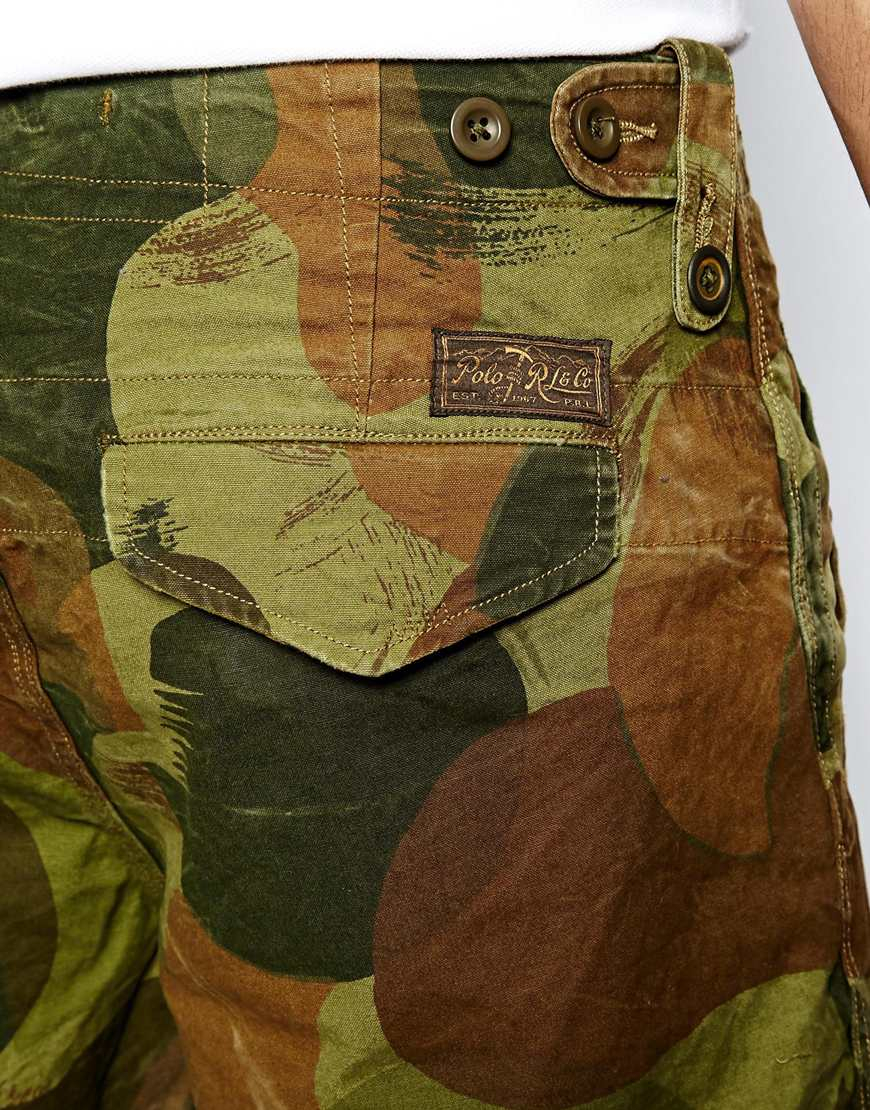 Polo ralph lauren camo shorts cheap
