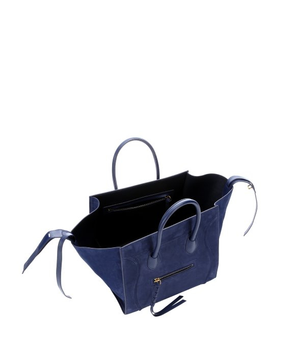 celine klein blue suede phantom