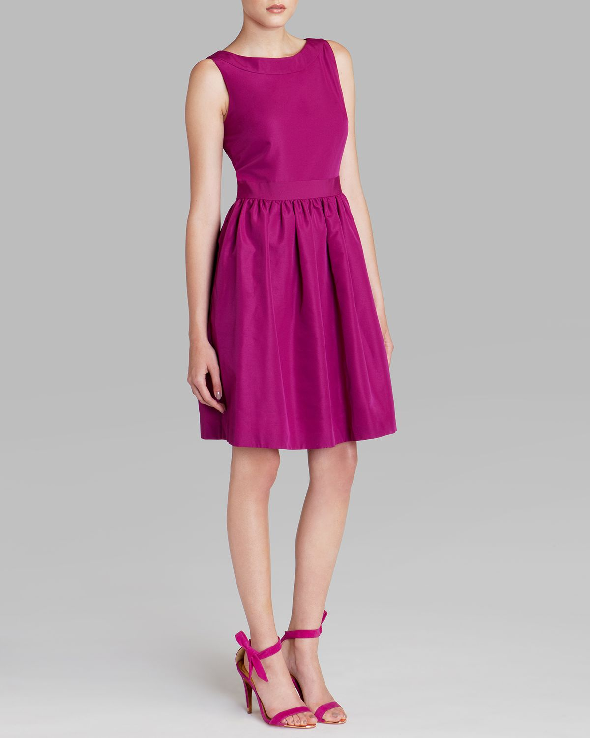 ted baker pink bow dress