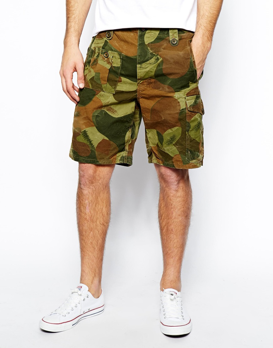 Polo Ralph Lauren Camo Shorts in Green for Men | Lyst