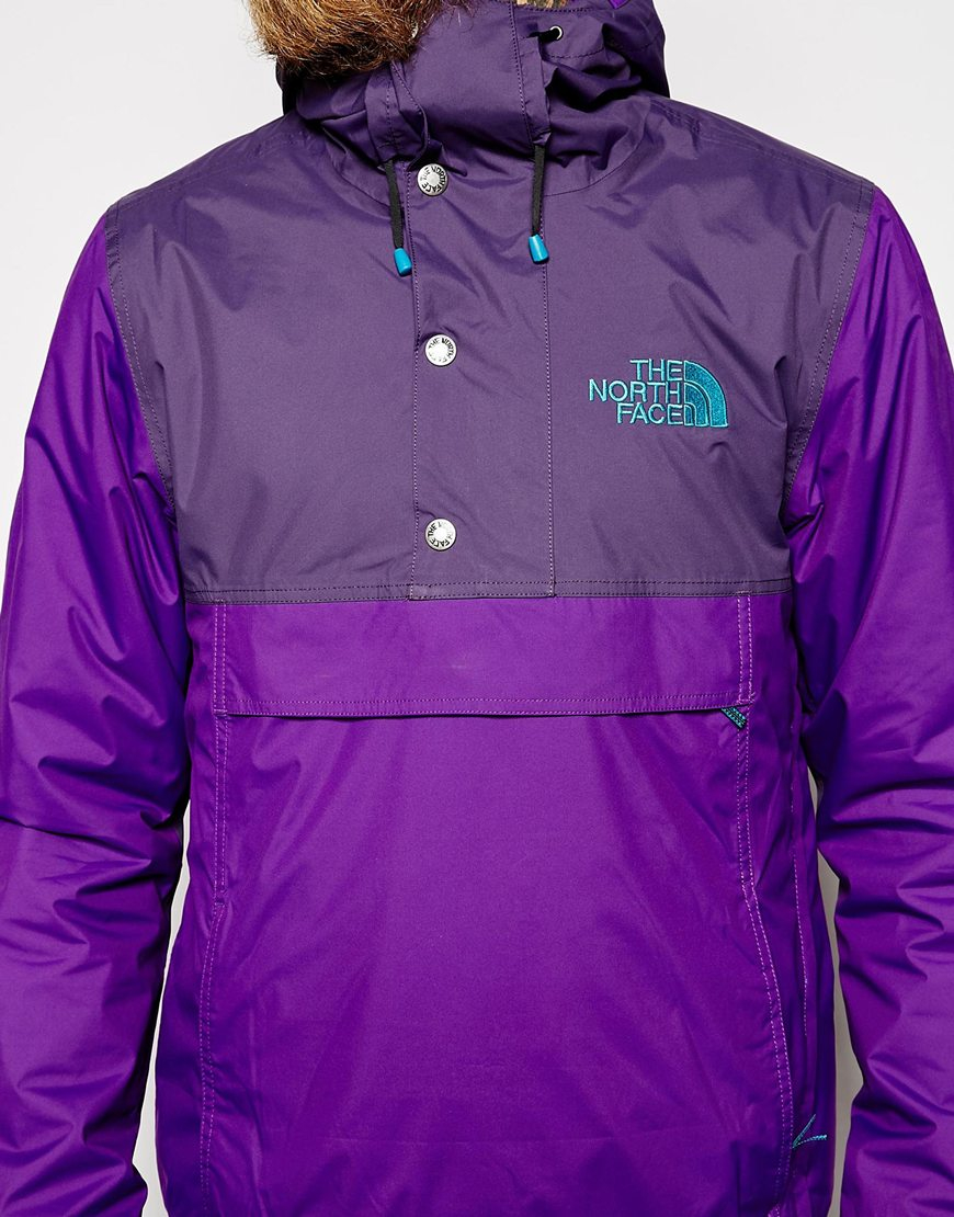 The North Face Rage Mountain Anorak in Purple for Men | Lyst Canada