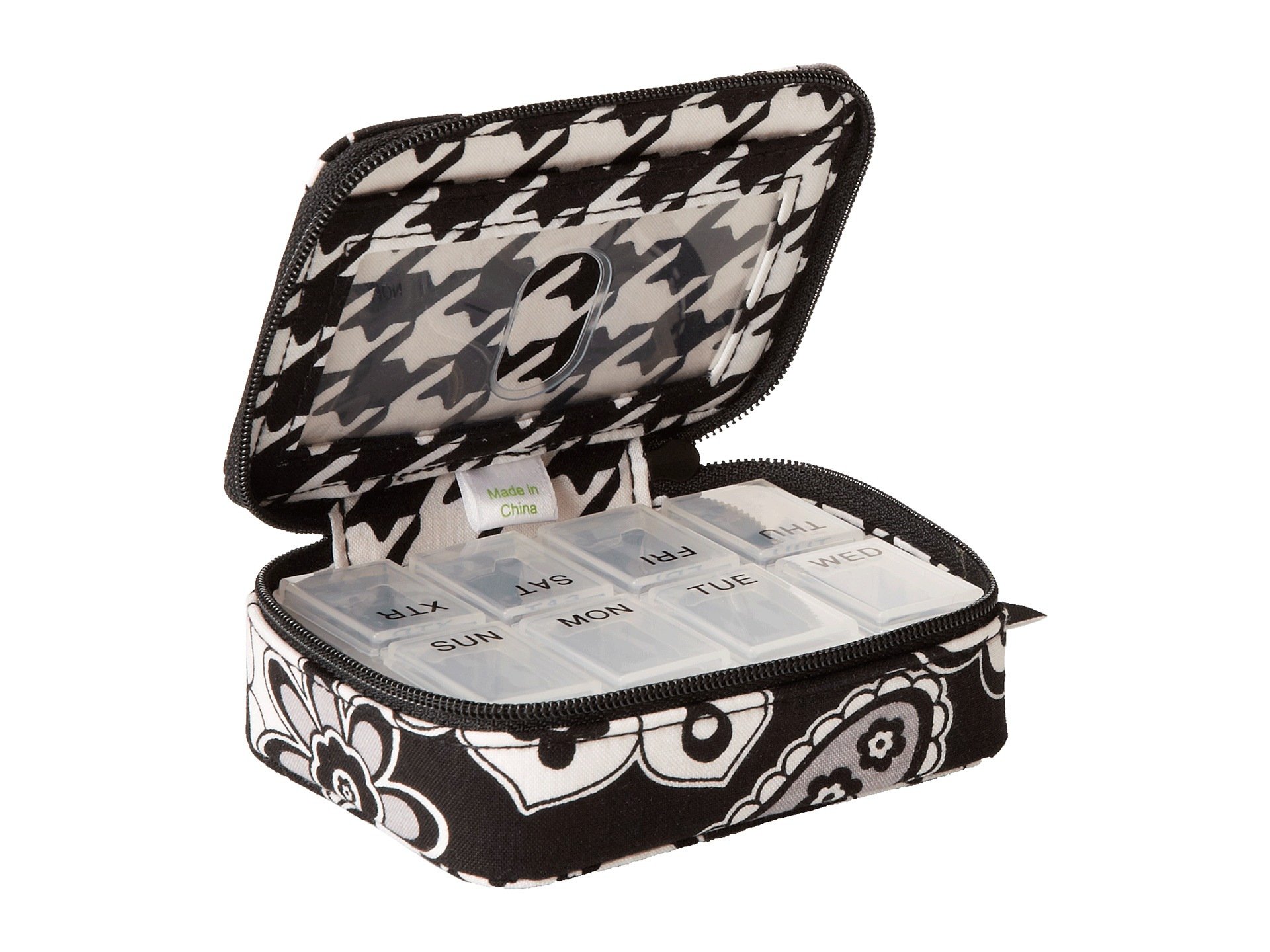 Vera Bradley Travel Pill Case in Midnight Paisley (Black) Lyst