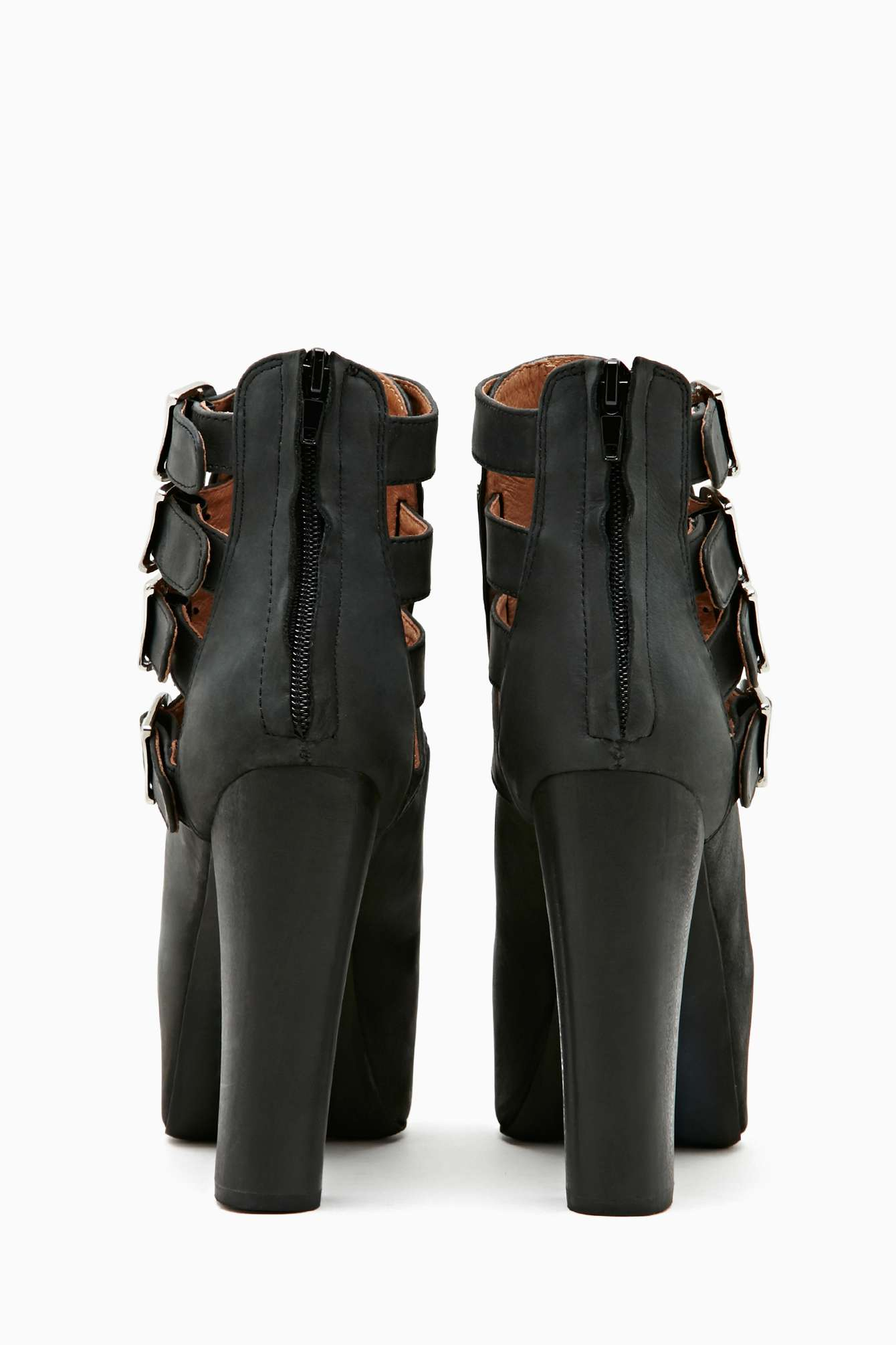 nasty gal platform boots